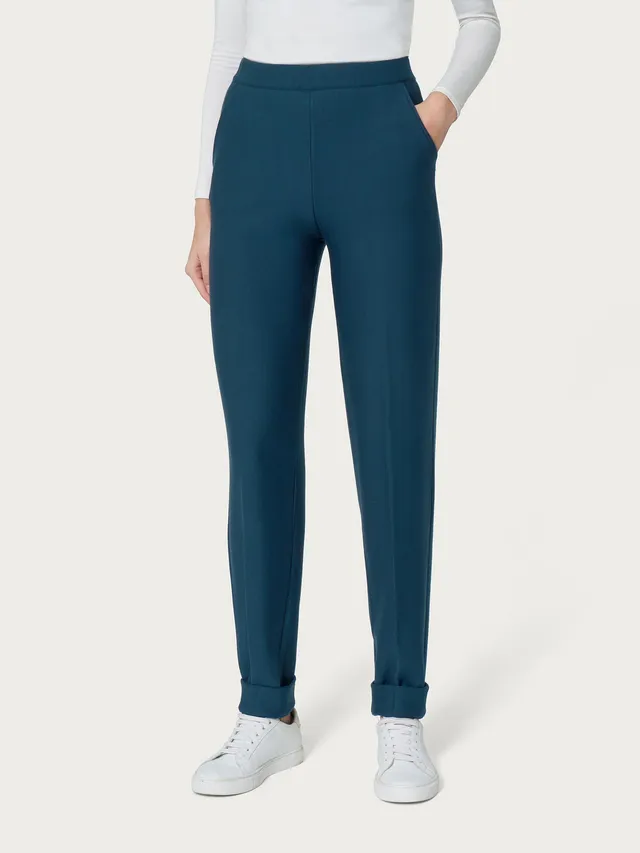 Ragno Eco Techno Fleece Pantalone Chino Blu felpato
