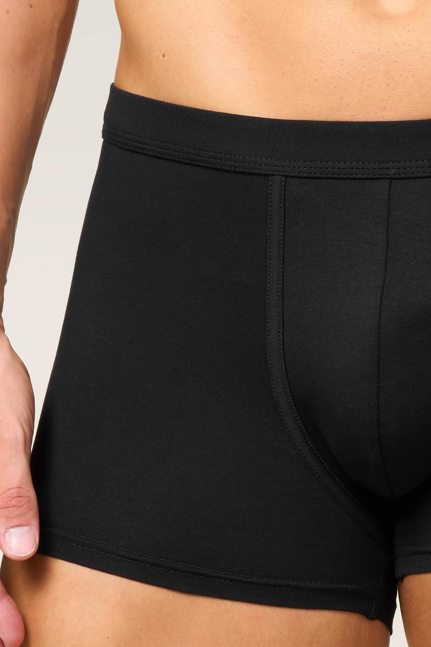 Goldenpoint Boxer Regular Uomo Cotone Supima Nero M