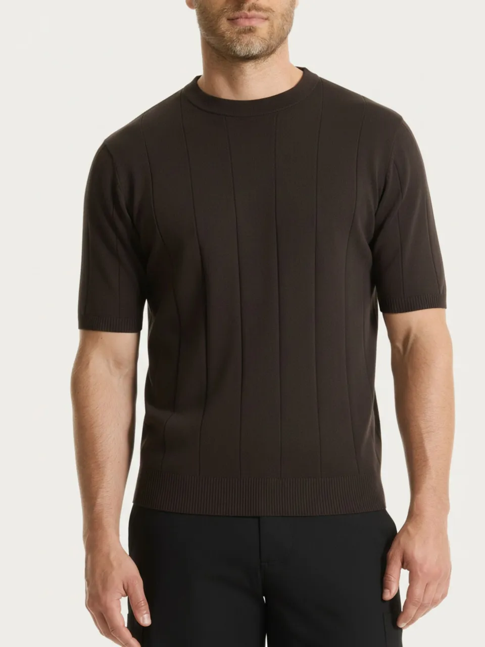 Ragno Maglia Manica Corta Chocolate Torte puro cotone uomo