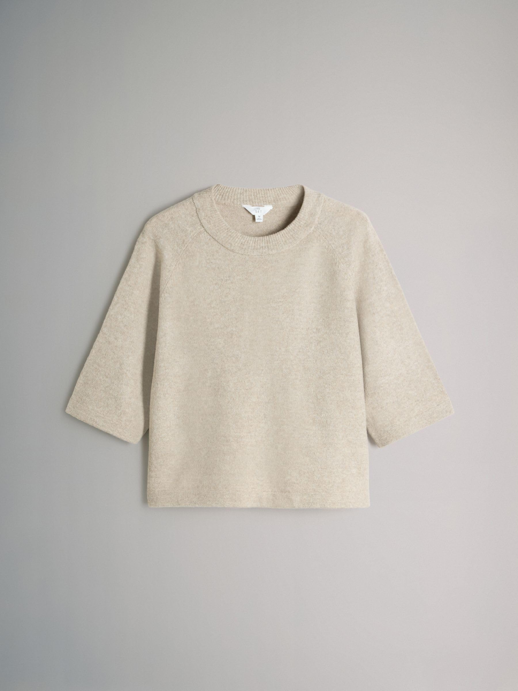Geo Next The Set Maglietta Girocollo Maglia con Lana 3 Pezzi