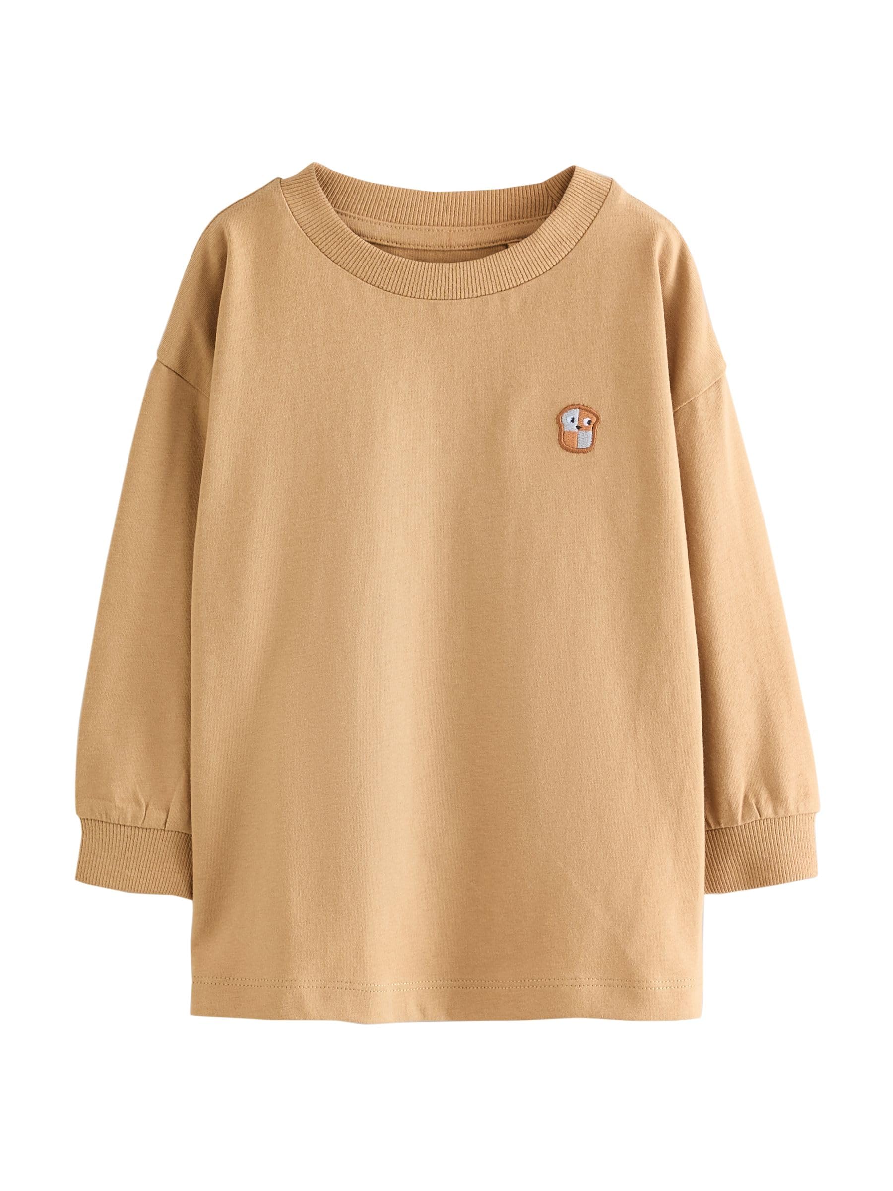 Next 4 t-shirt bambino manica lunga stampate uso quotidiano