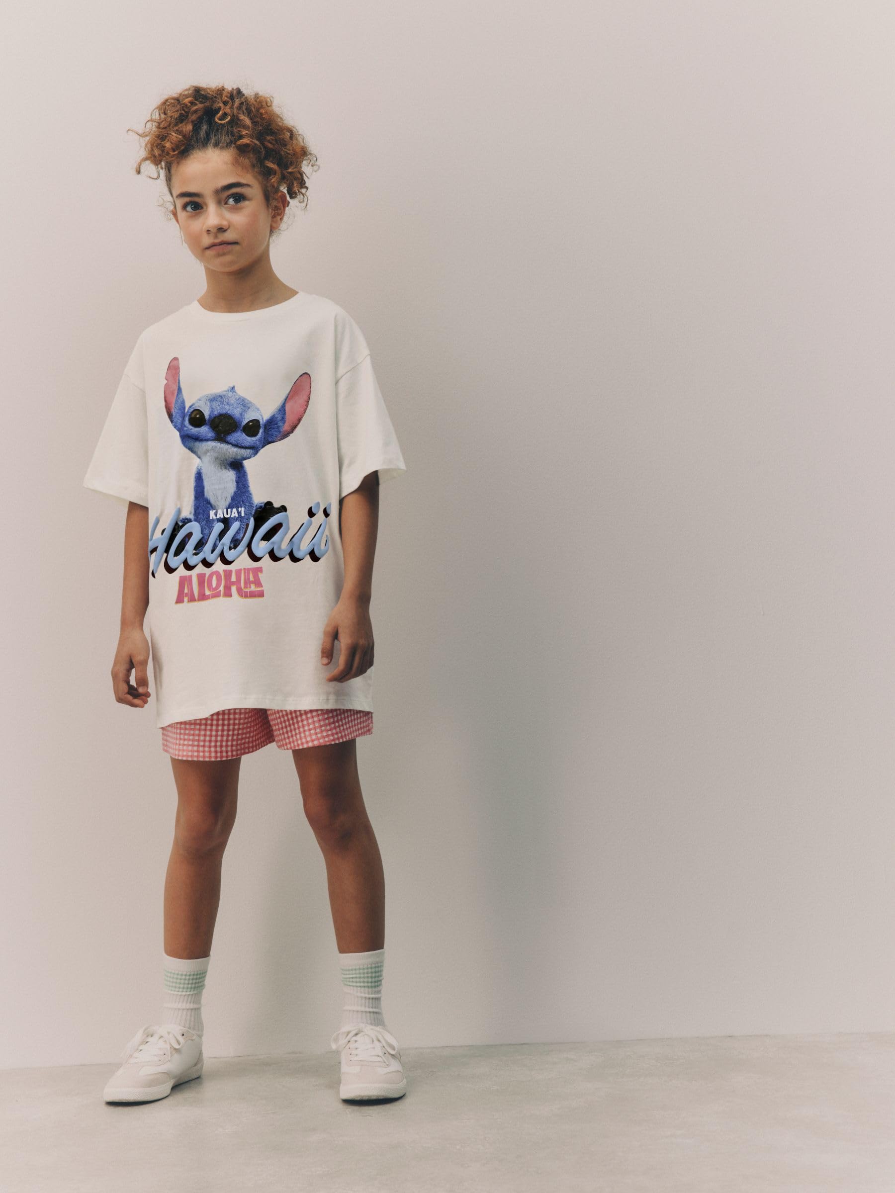 NEXT T-Shirt Lilo e Stitch Cotone Bambina 10 Anni