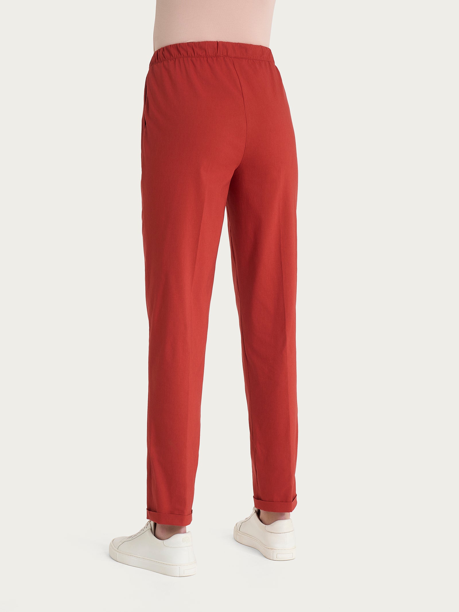 Ragno Super Fresh pantalone jogger red ochre