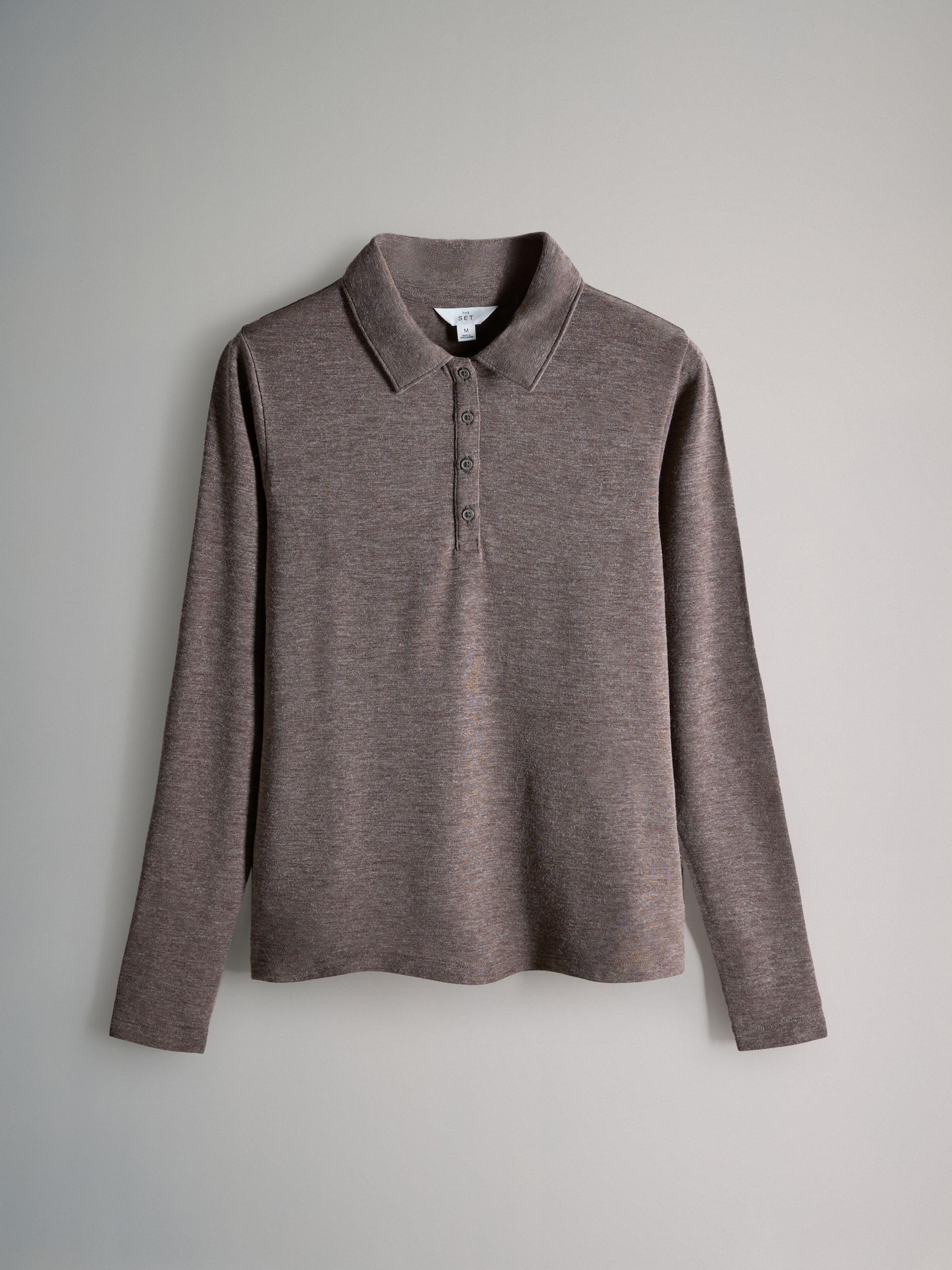 The Set polo donna maniche lunghe confezione 3 pz