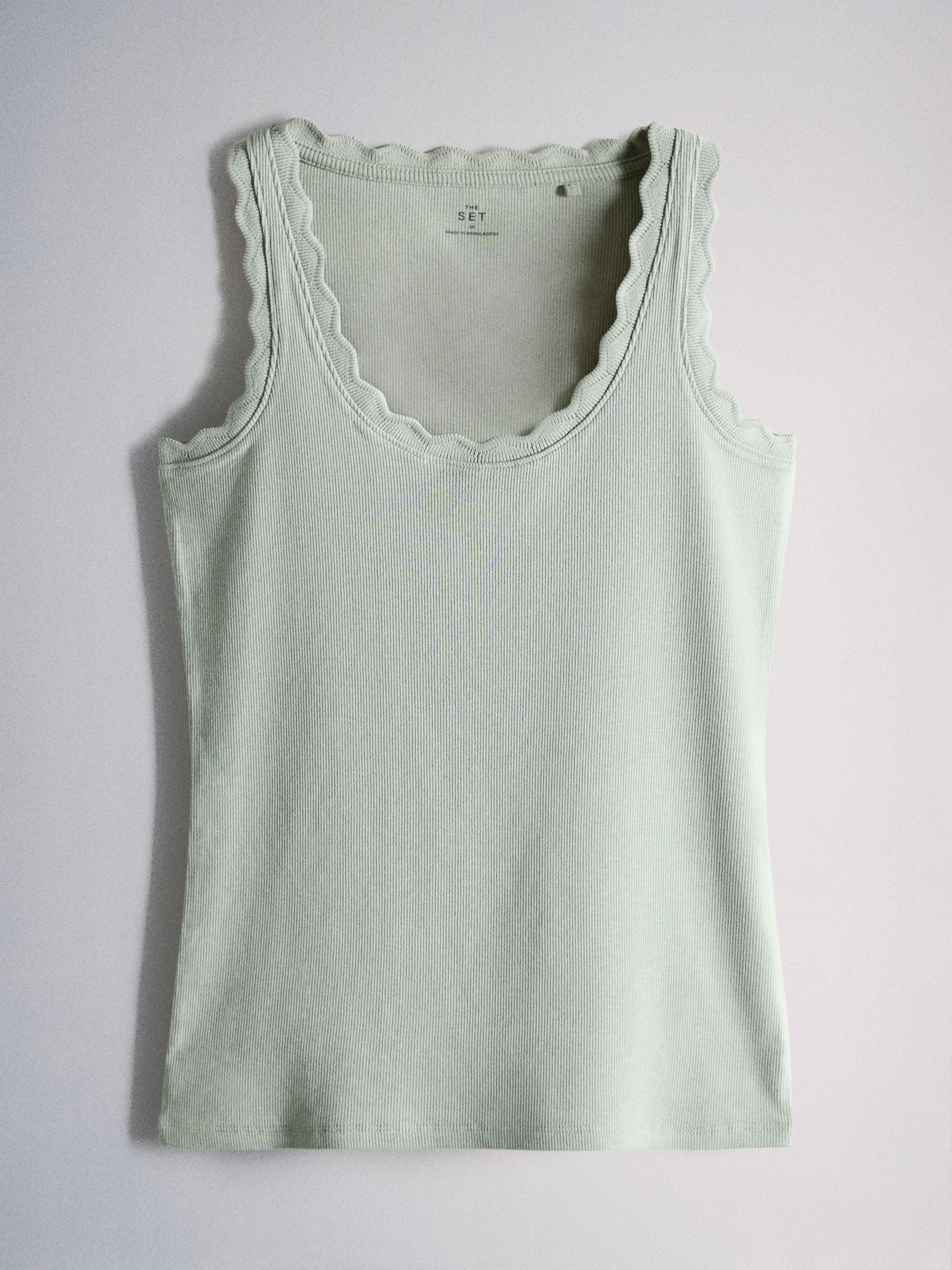 Geo Next The Set canotta donna coste 3 pezzi smerlato