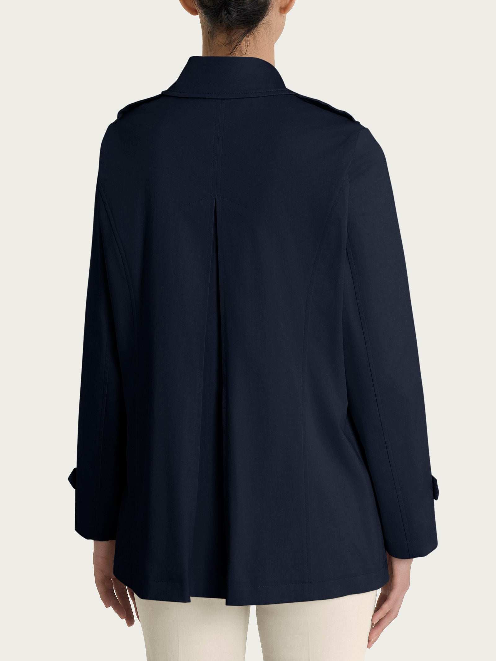 Ragno Satin Power Trench donna Bleu idrorepellente