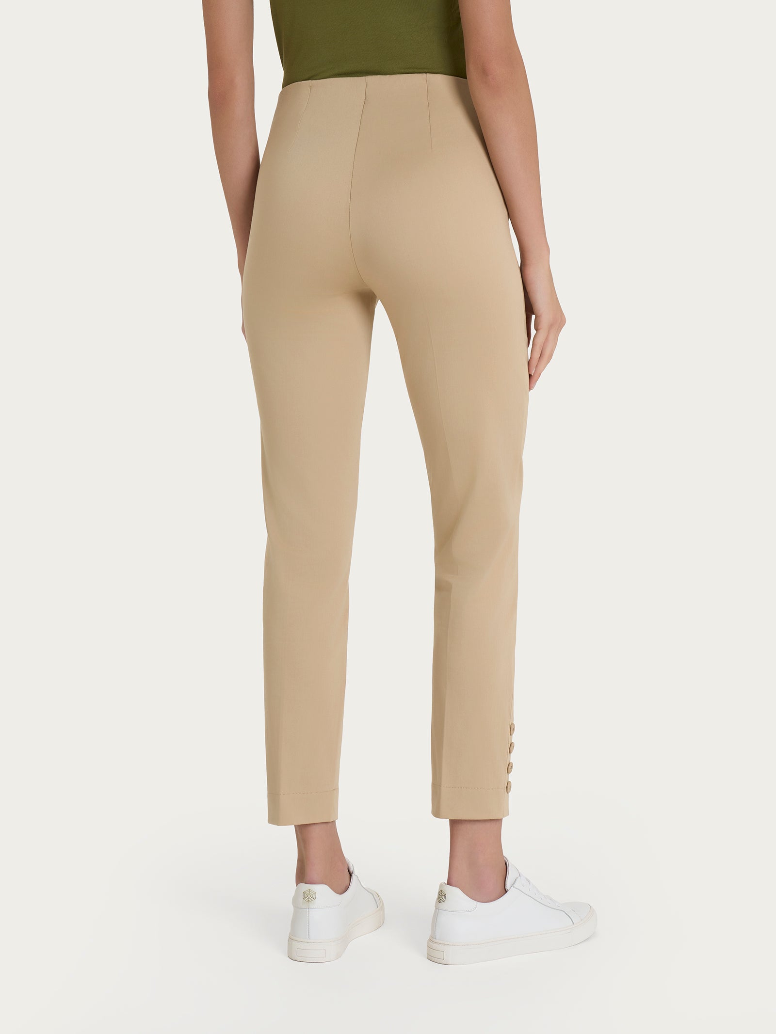 Ragno Satin Power pantalone capri donna cotone irish cream