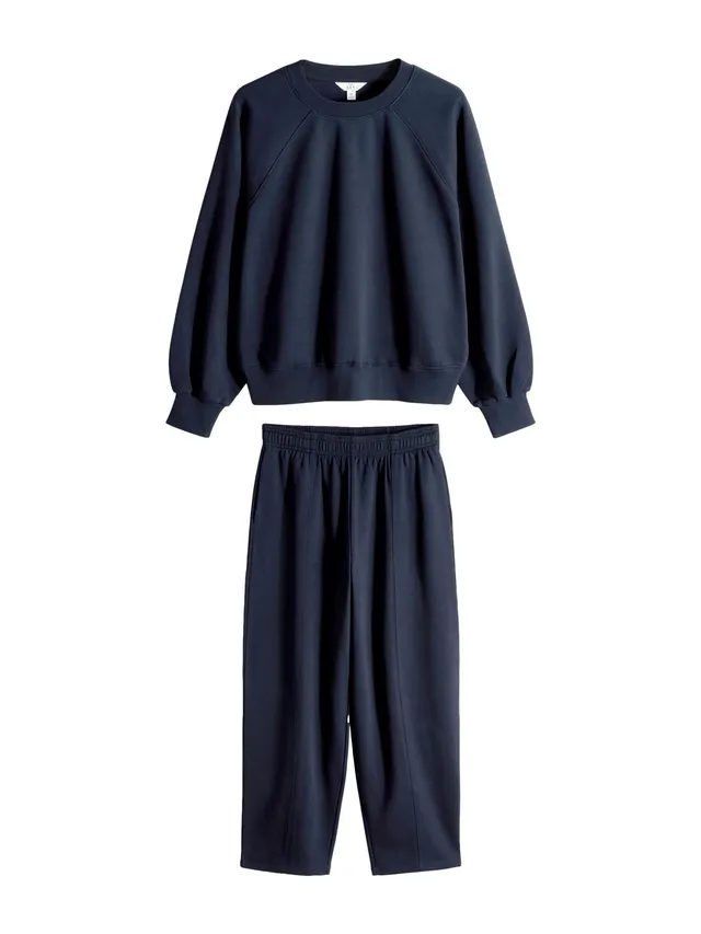 Geo Next The Set Tuta Felpa Girocollo 2 Pezzi Maniche Raglan