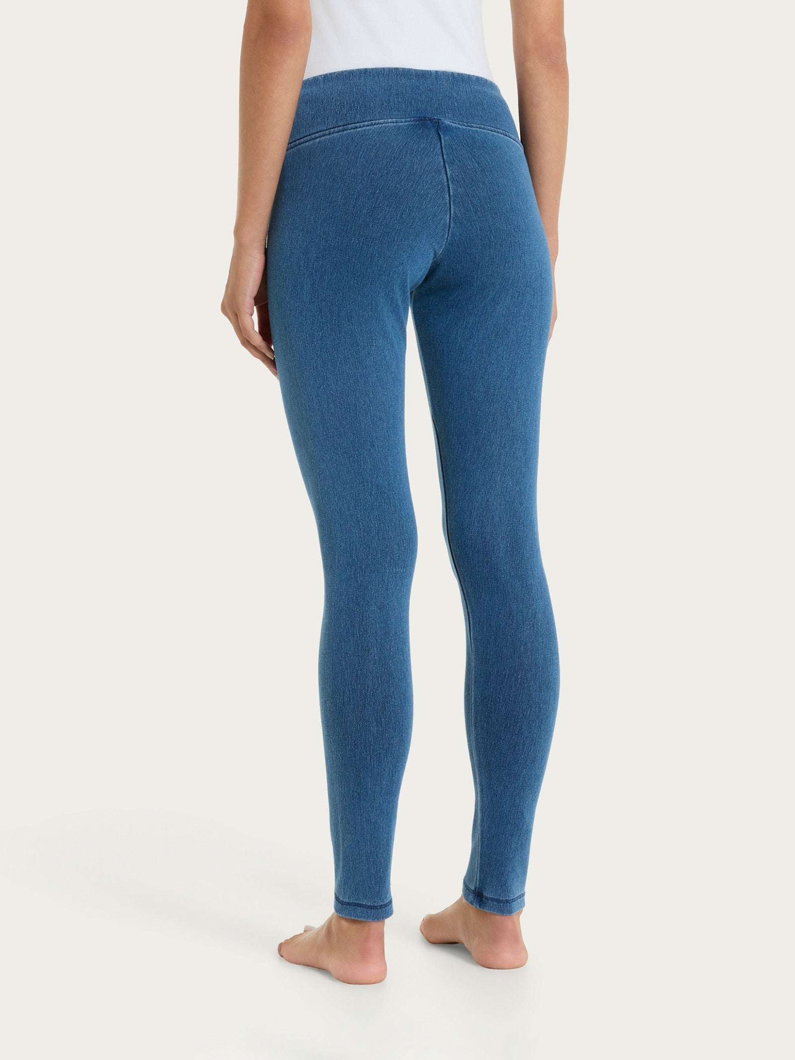 Ragno beYOUtiful Leggings maglia denim jeans cotone