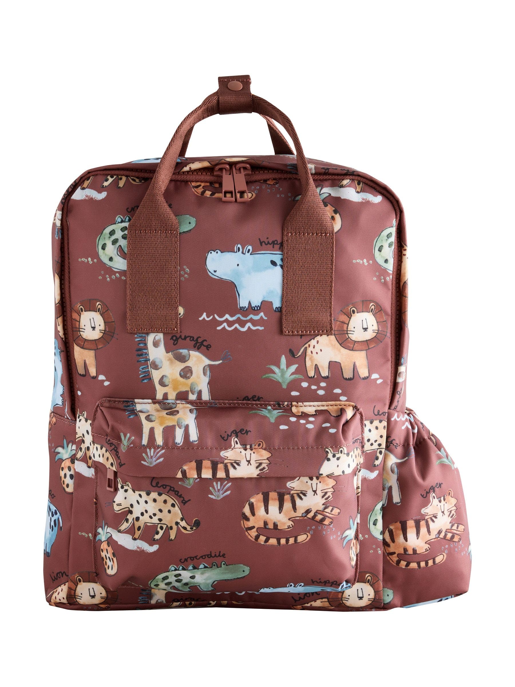 Geo Next Zaino Bambino Blue Dinosaur Print Scuola