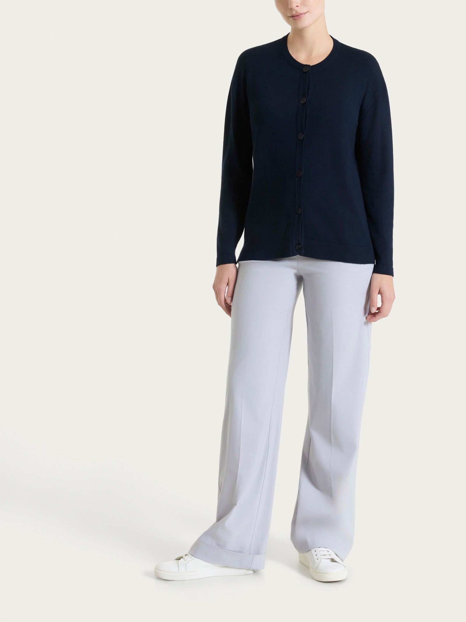 Ragno Summertime Cardigan Bottoni Bleu