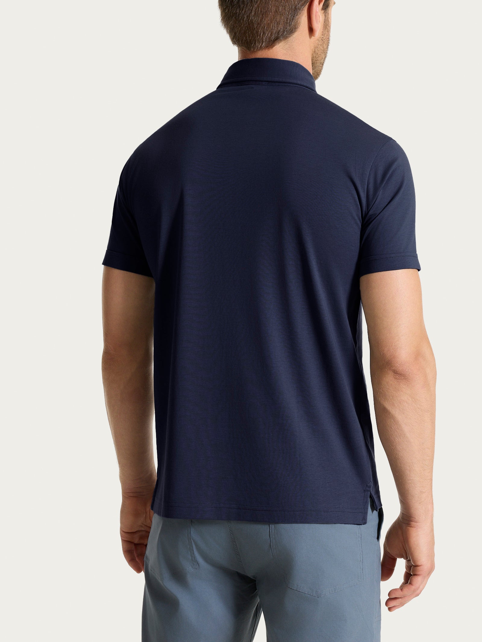 Ragno Puro Cotone Polo Mercerized cotone blu