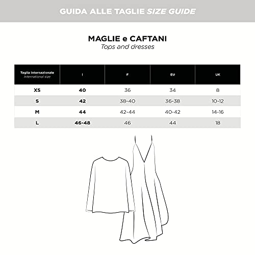 Goldenpoint Basic maglia dolcevita pile manica lunga calda