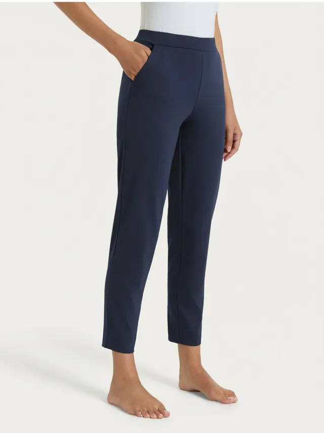 Ragno Jersey Cotone pantalone carota Bleu tasche