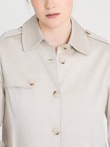 Ragno Satin Power WR trench Champignon leggero estate