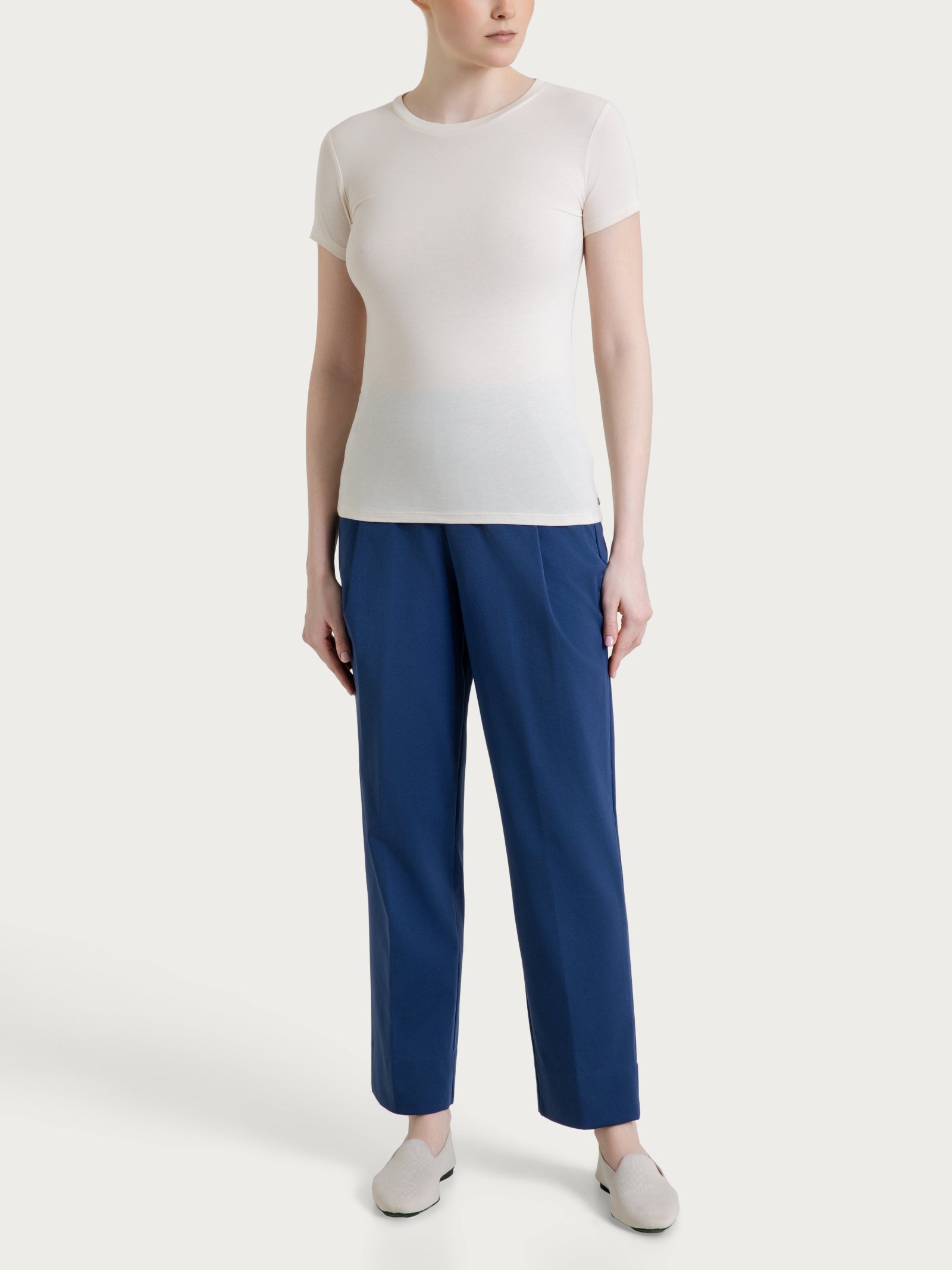 Ragno Ultralight maglietta girocollo champignon skinny