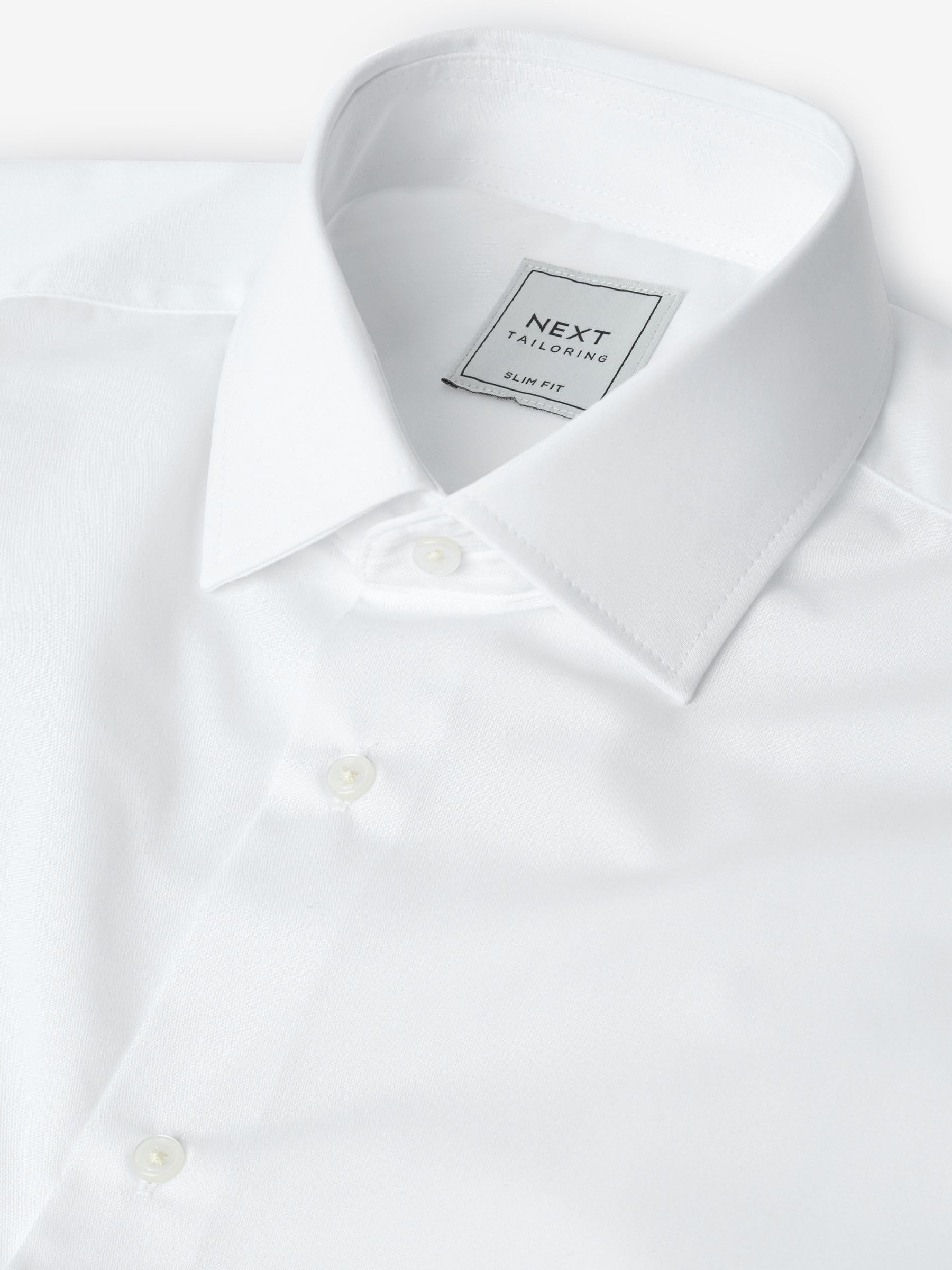 Next Easy-Care camicia polsino singolo 4 pezzi uomo