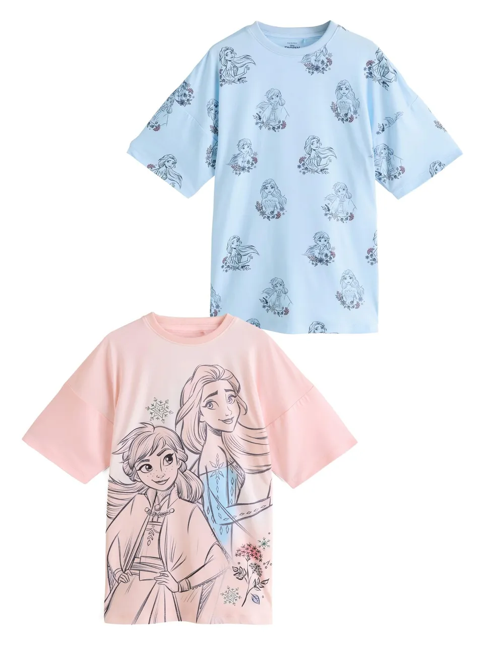 Next Frozen camicia da notte bambina 2 pezzi cotone