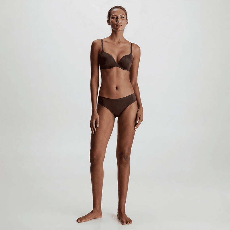 Maria Grazia Severi Essential reggiseno marrone senza ferretto