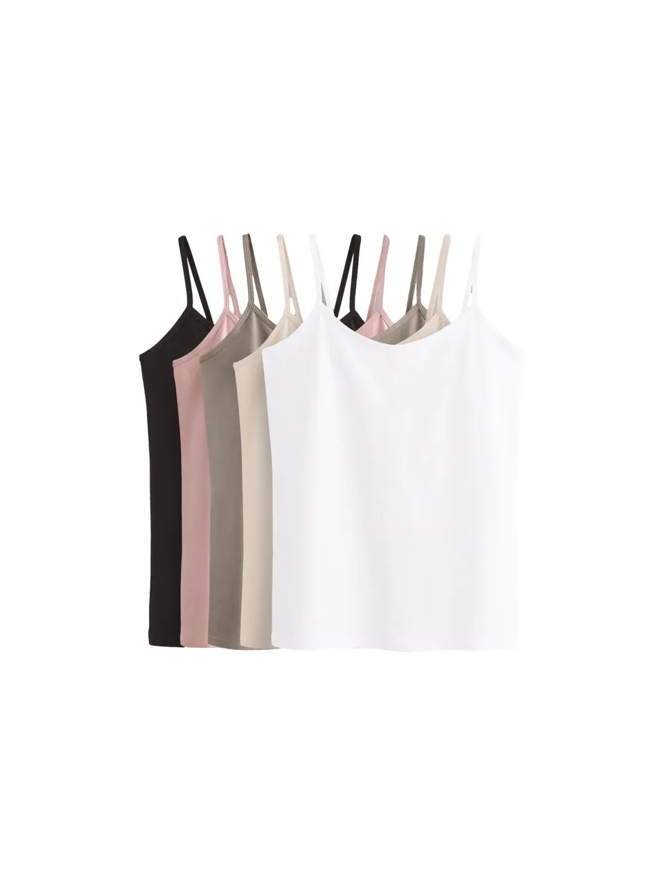 Next The Set canottiera donna spalline sottili 5 pezzi