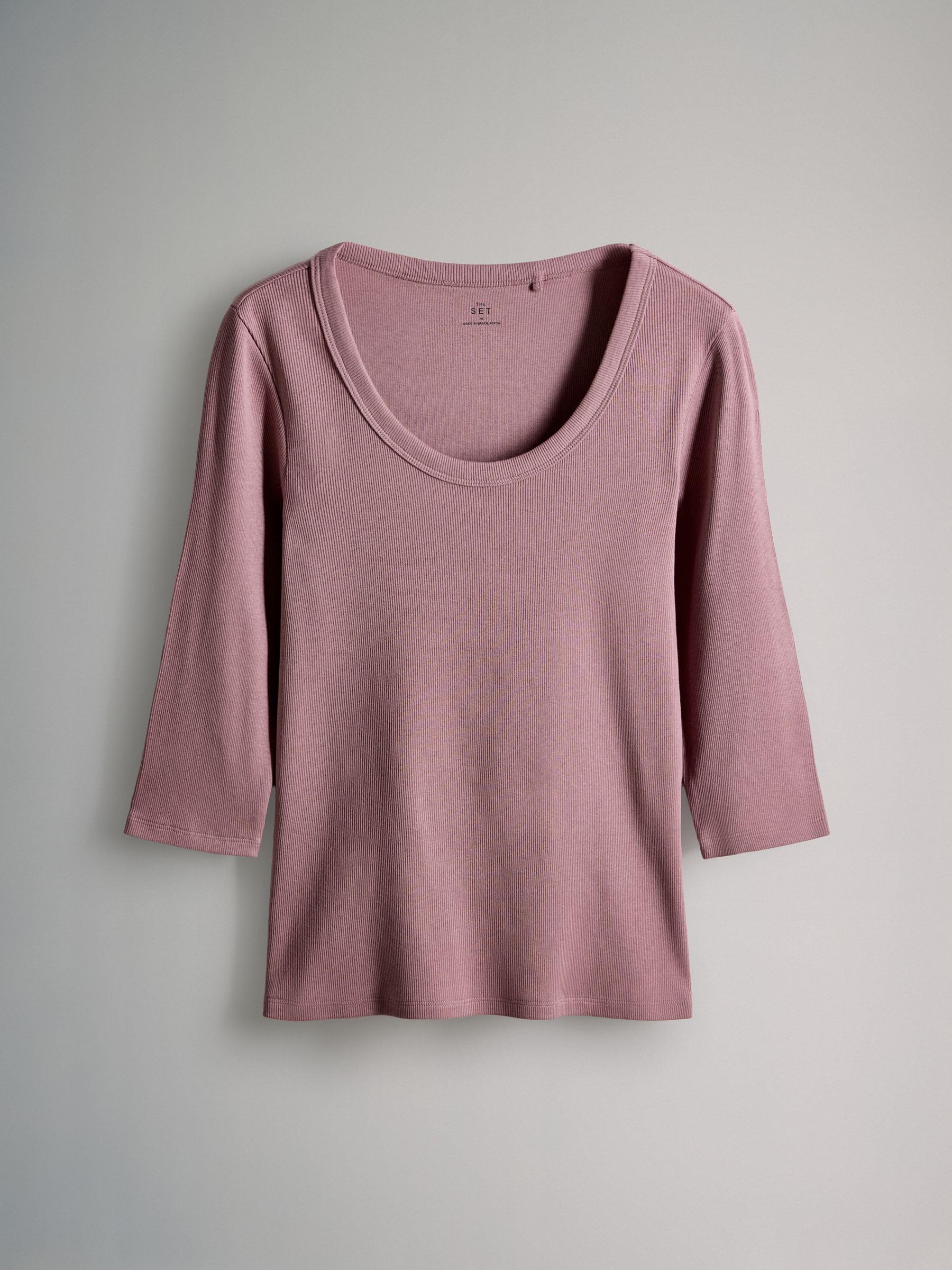 Geo Next The Set T-shirt coste scollo rotondo manica 3/4 da 4