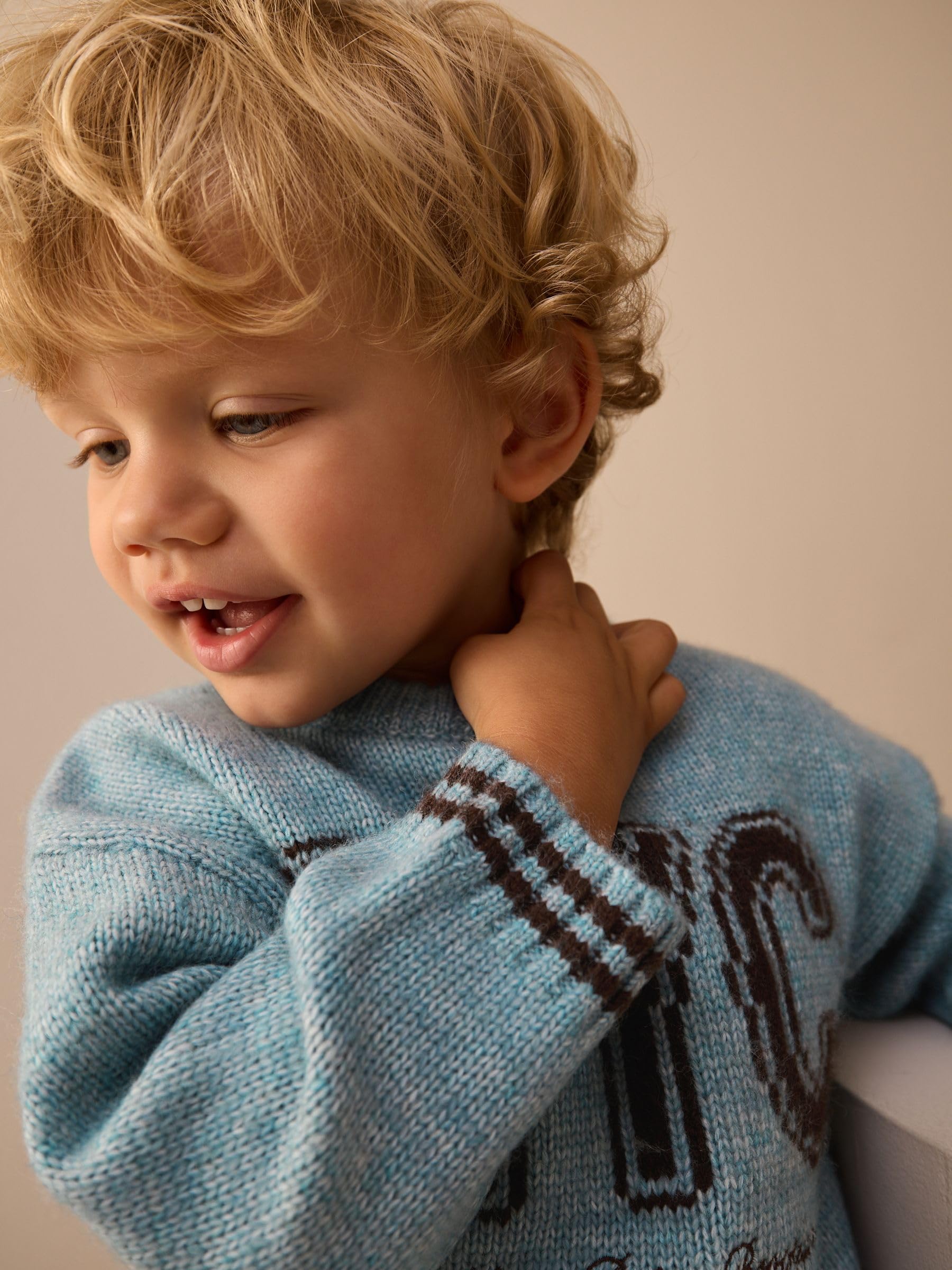 Next Maglia Bambino Blue Nyc Lavorata Cotone