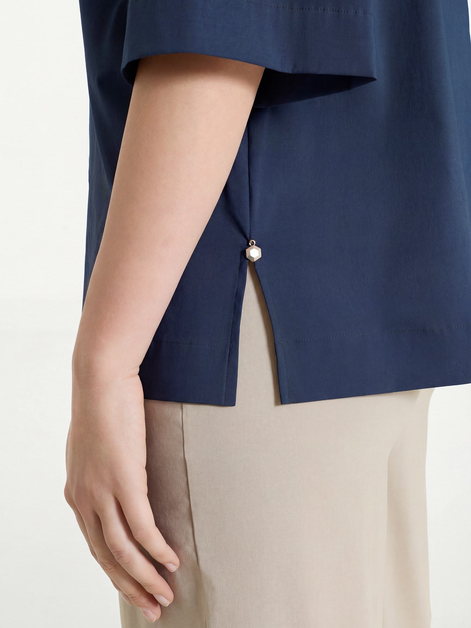 Ragno Super Fresh Camicia manica corta donna Bleu