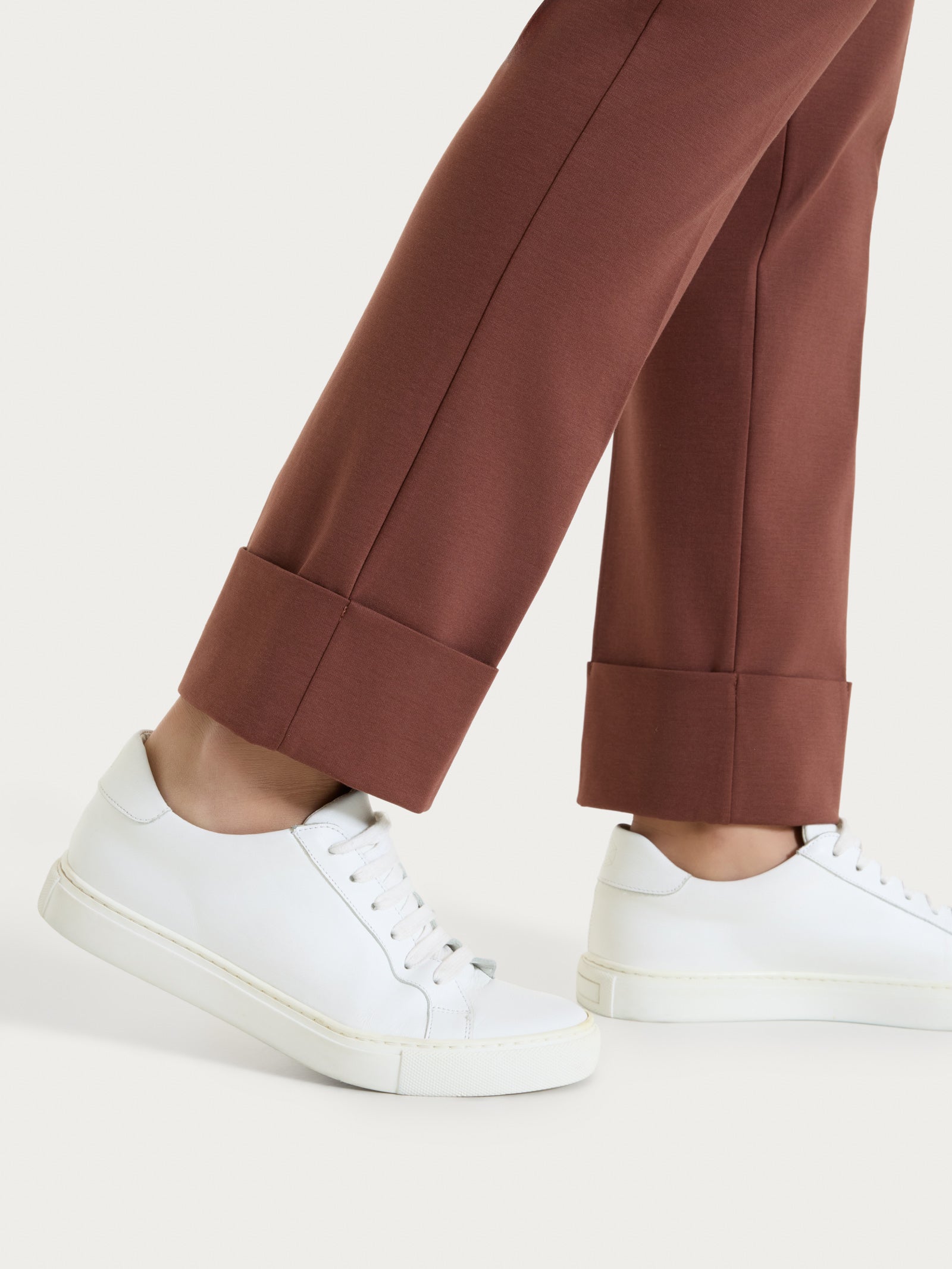 Ragno Compact Light Pantalone Slim Dritto pantalone cappuccino elastico