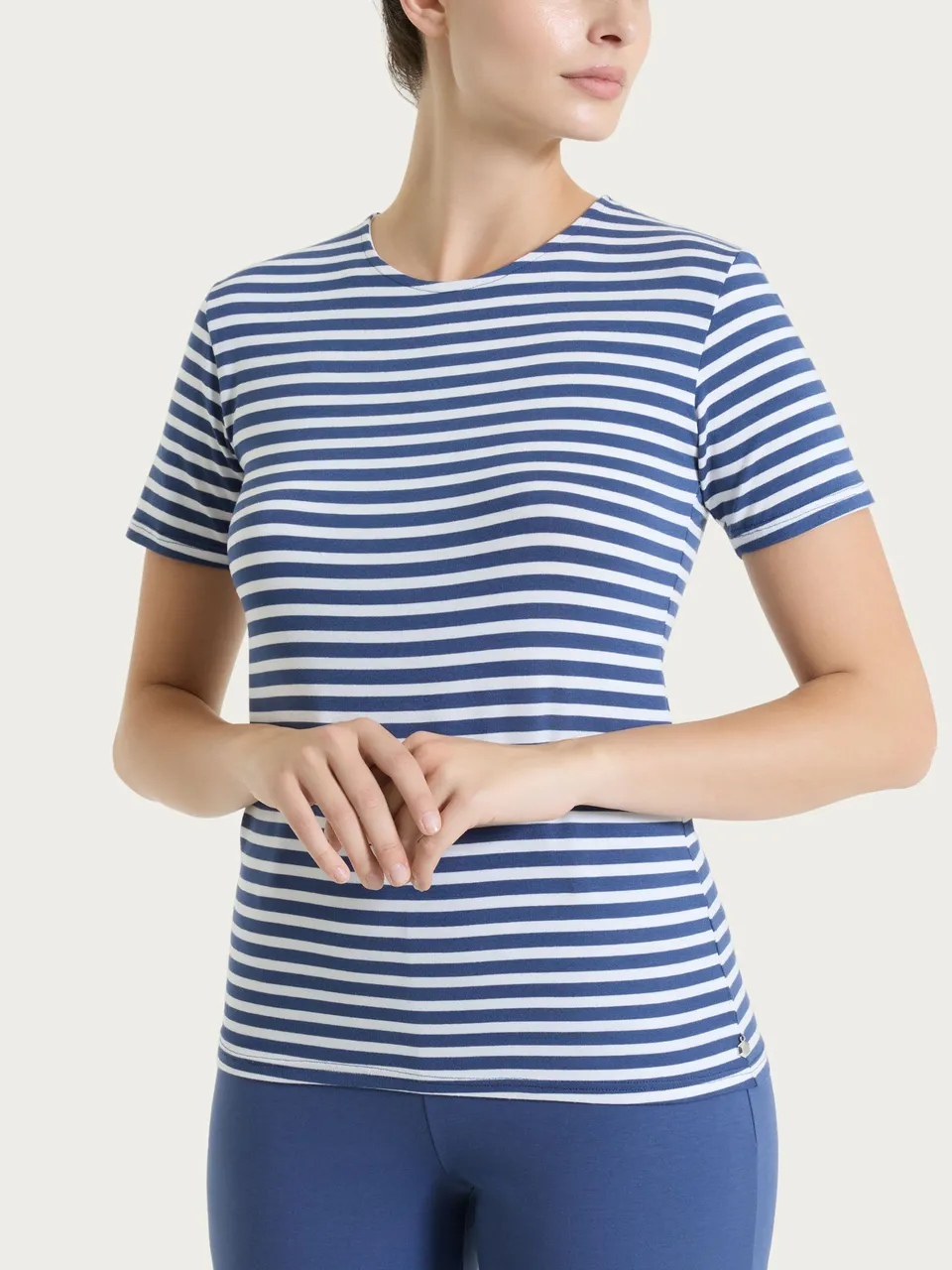 Ragno Viscosa Summer maglietta righe Oceana
