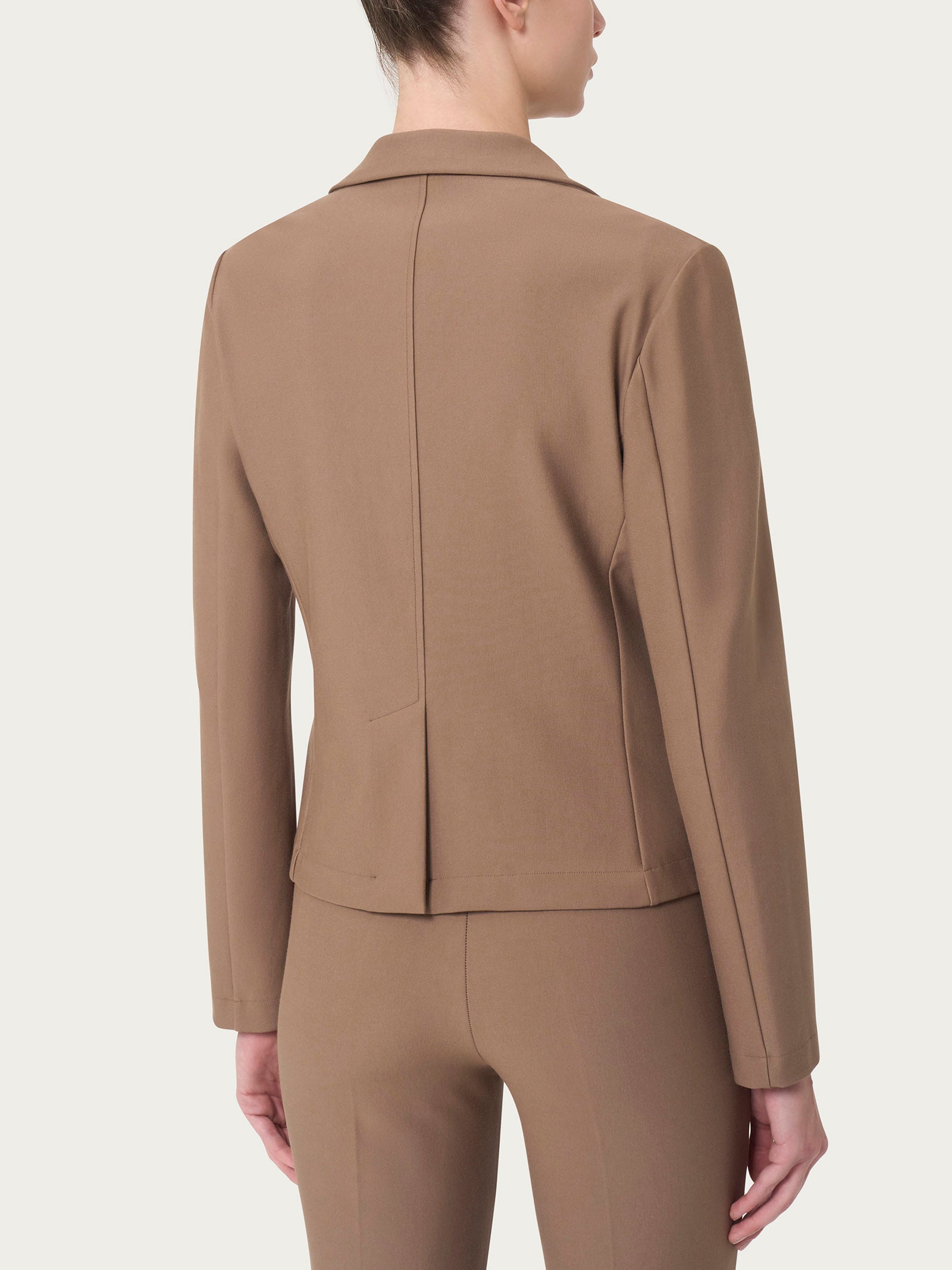 Ragno Compact Blazer Corto 1 Bottone Giacca Pine Bark regular