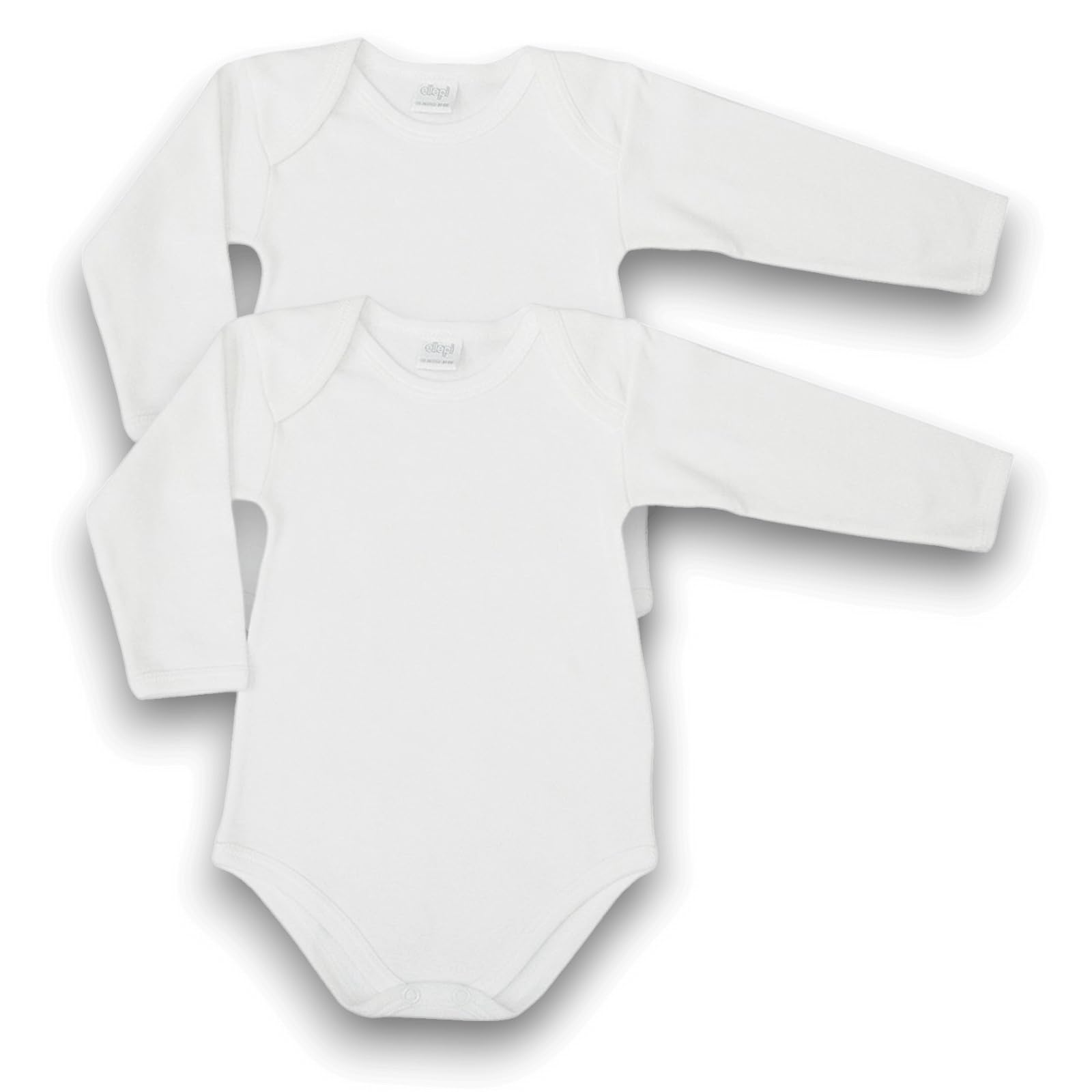 Lady C Baby LP Body Neonato 3 Anni Cotone 2pz Manica Lunga