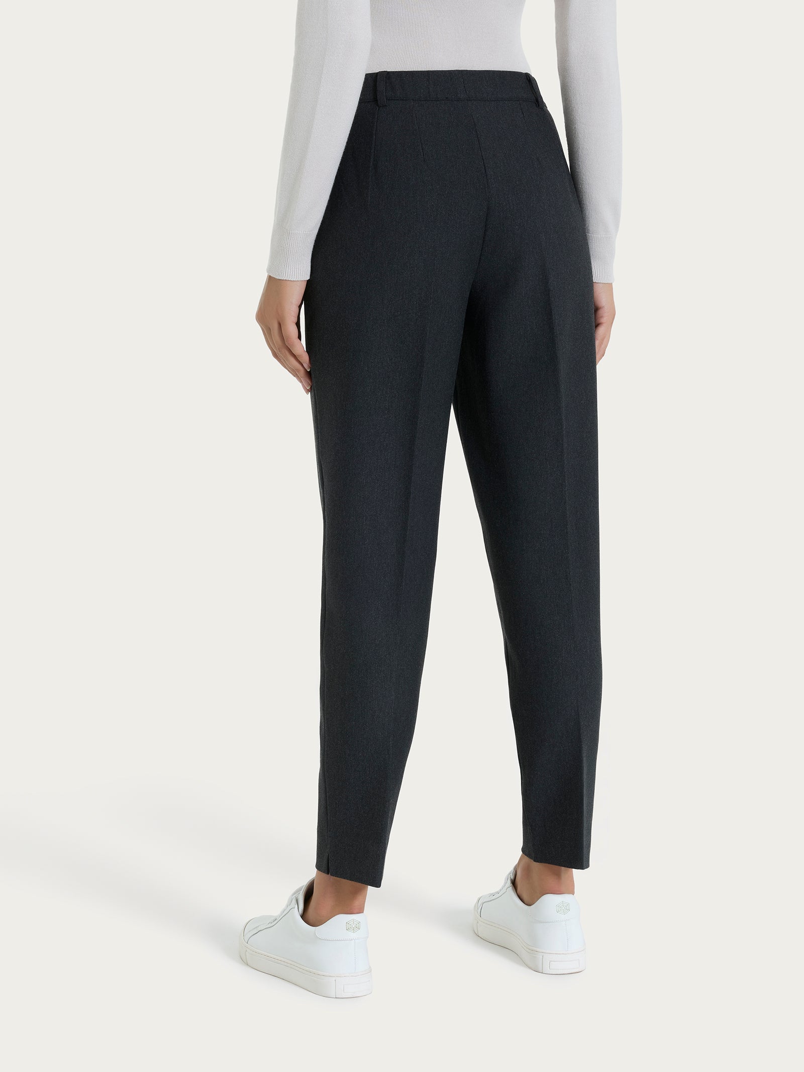 Ragno Compact Pantalone Chino Slim Oscuro elasticizzato