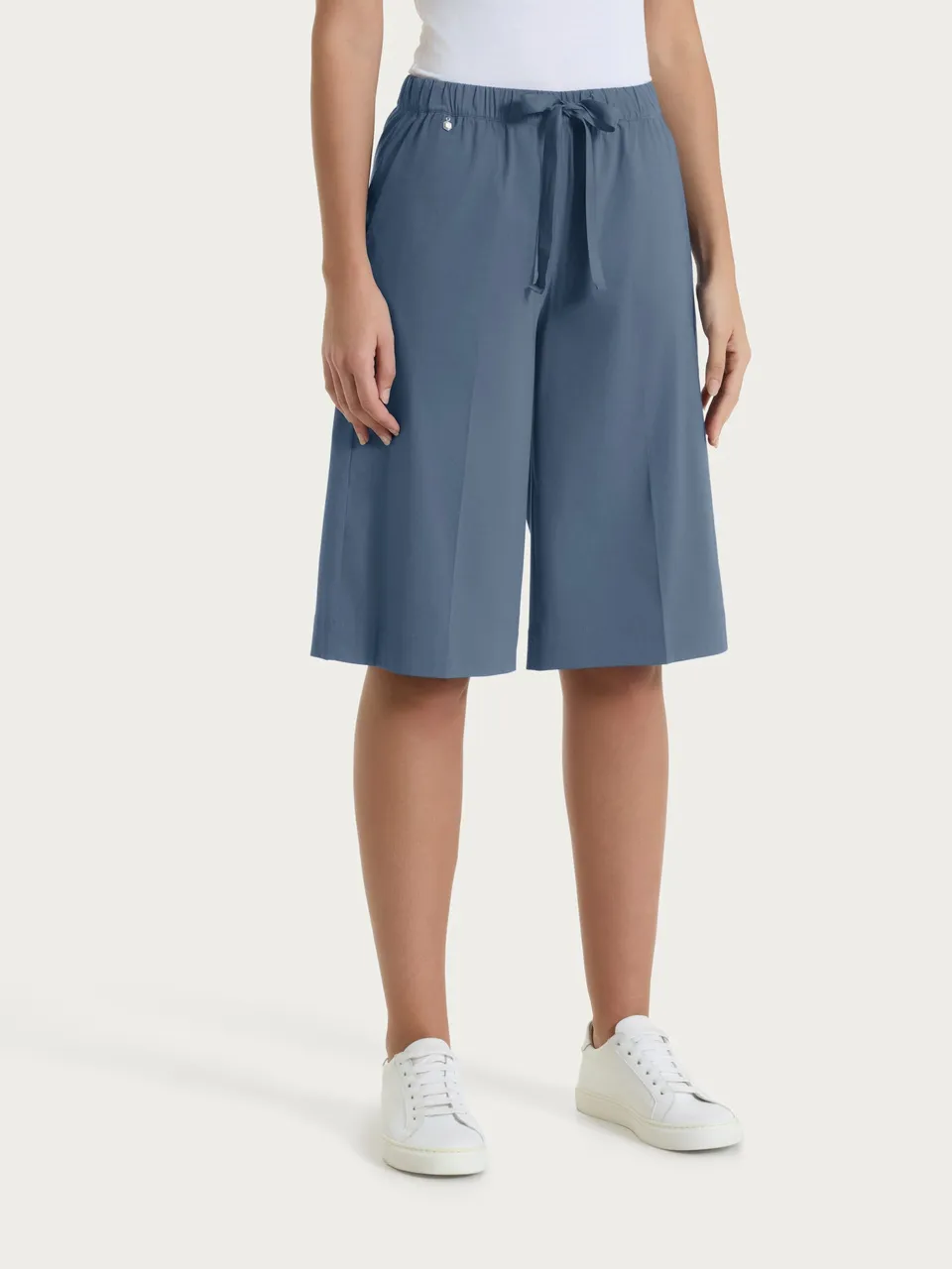 Ragno Super Fresh Bermuda Donna Cotone Turbulence Nero