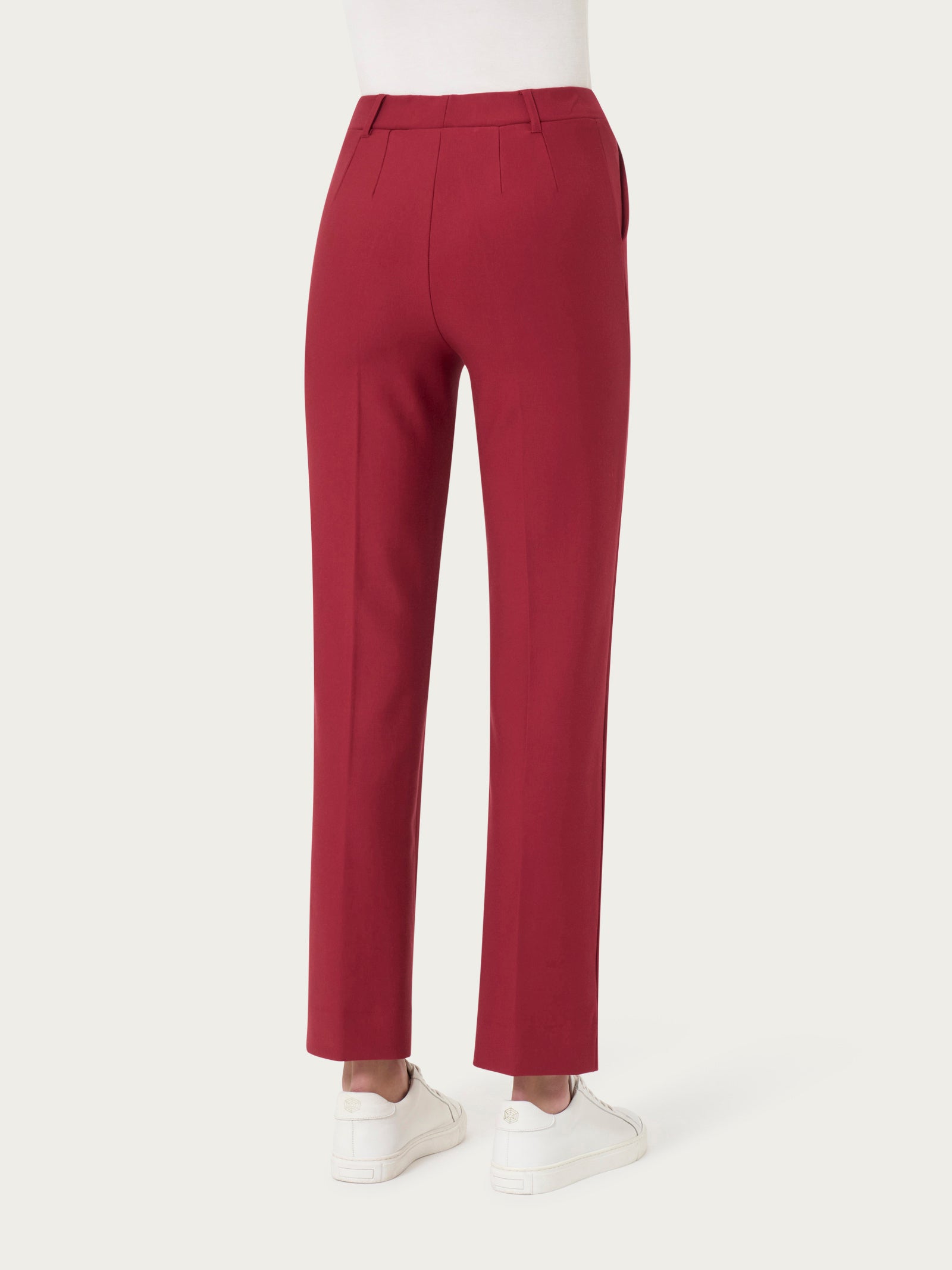 Ragno Compact The Straight Leg pantalone Tibetan Red tasche