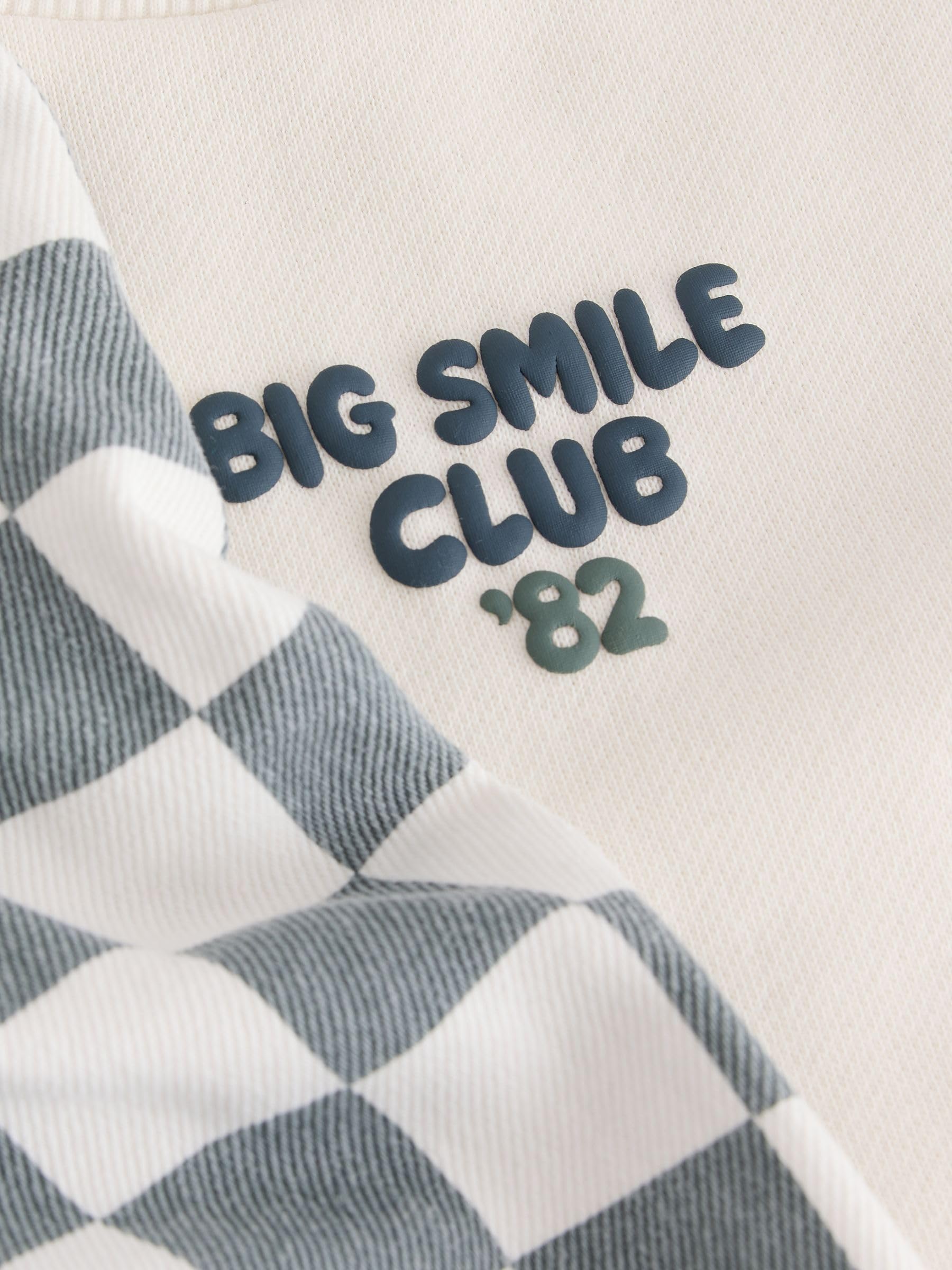 Next completo bimbo maglia e pantaloni bianco verde