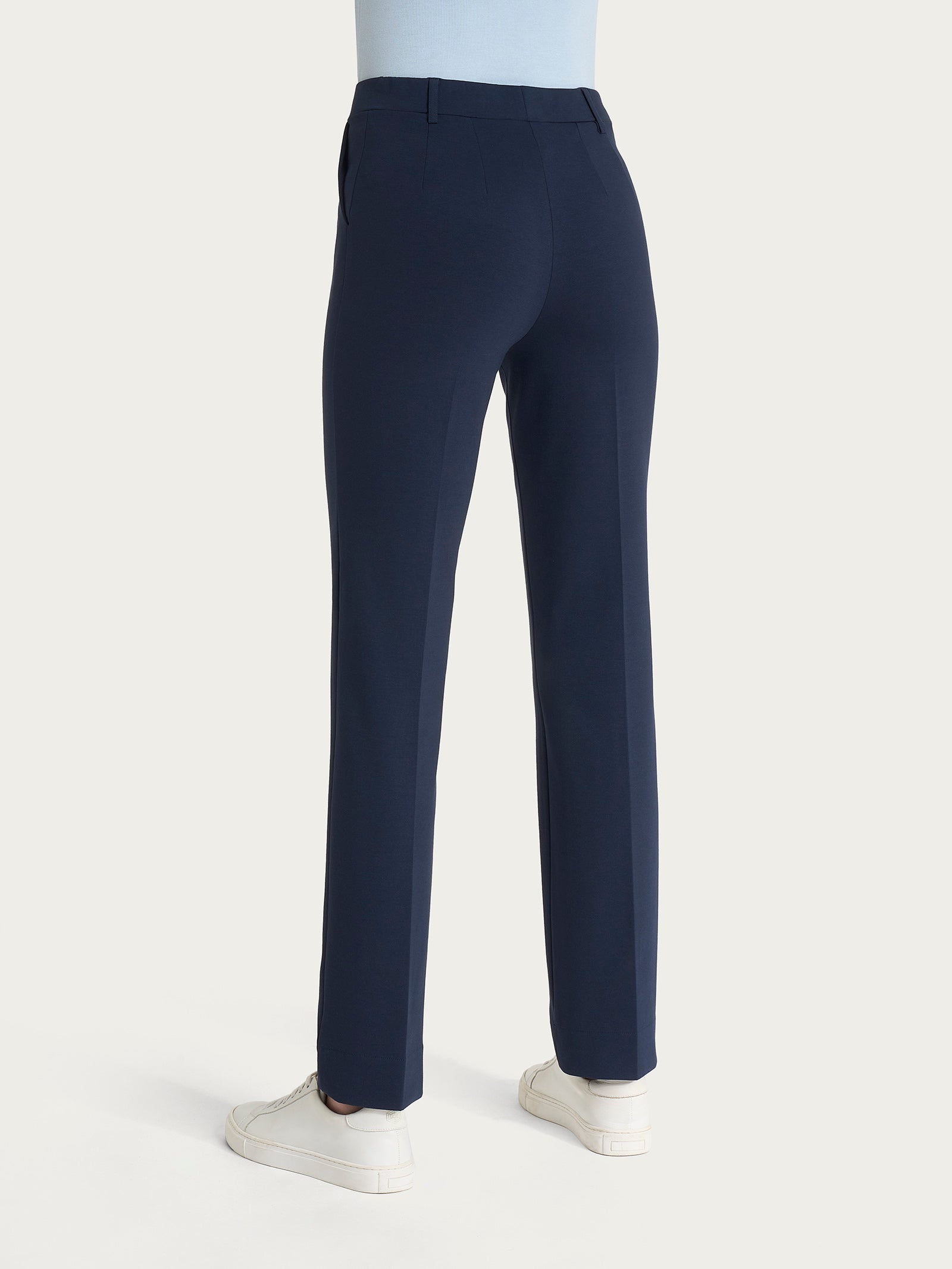 Ragno Perfetta Dritto pantalone blu con tasche leggero