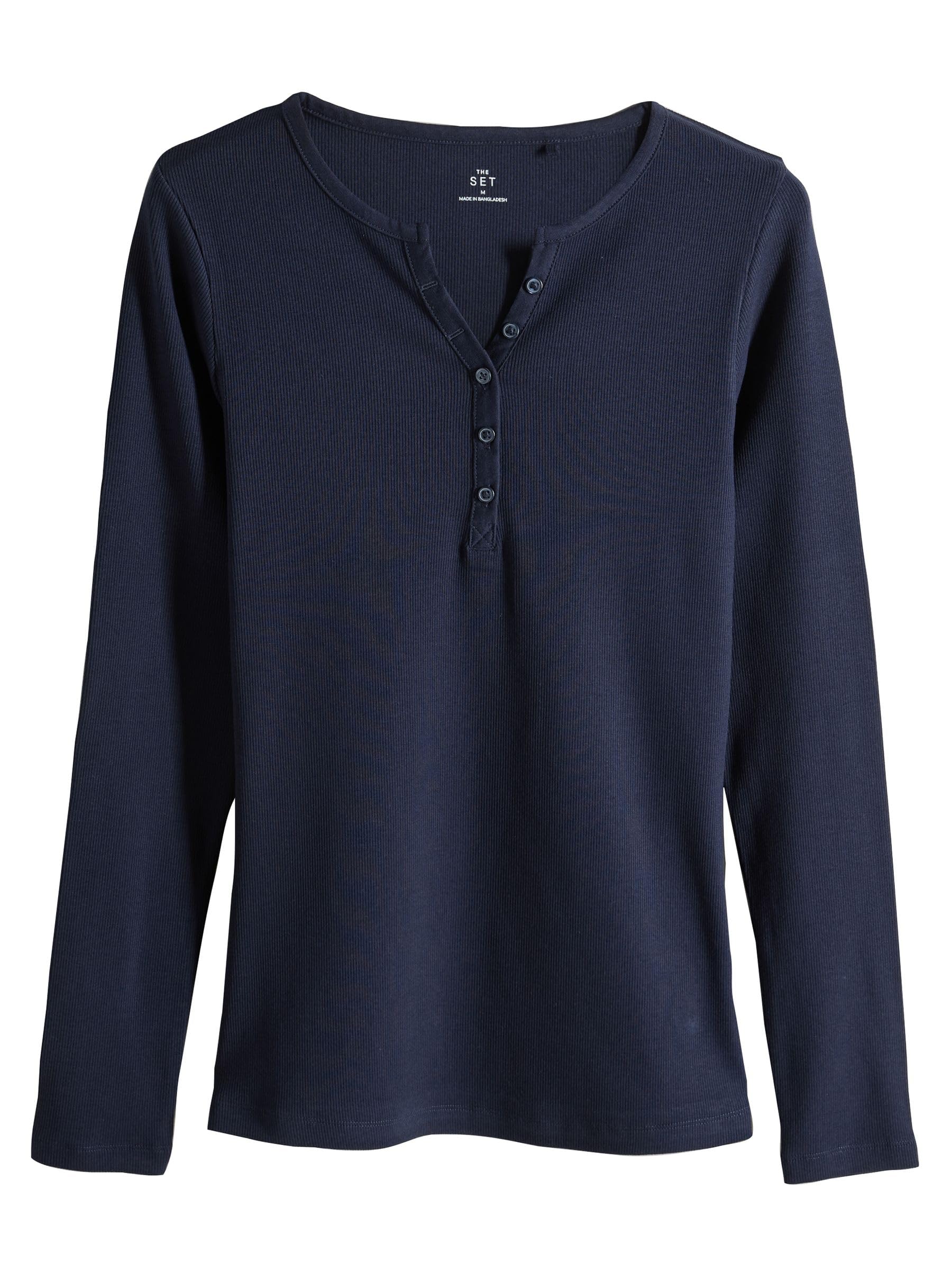 Geo Next The Set Maglia Serafino Donna 4 Pezzi Maniche Lunghe