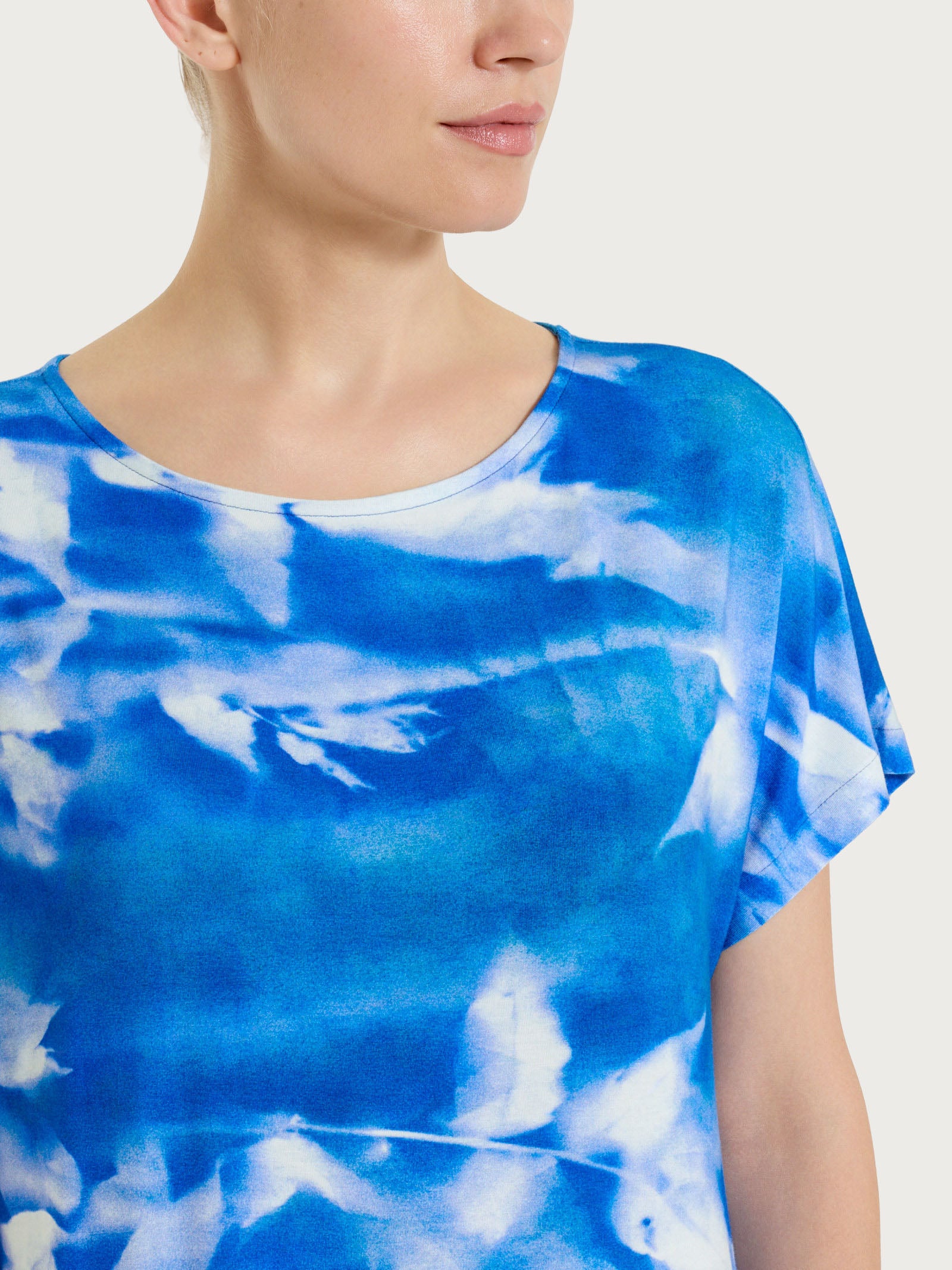 Ragno Viscosa Summer abito floreale strong blue