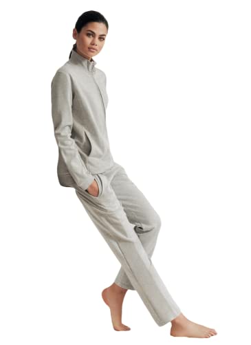 Jadea tuta felpa cotone fullzip con pantaloni tasche