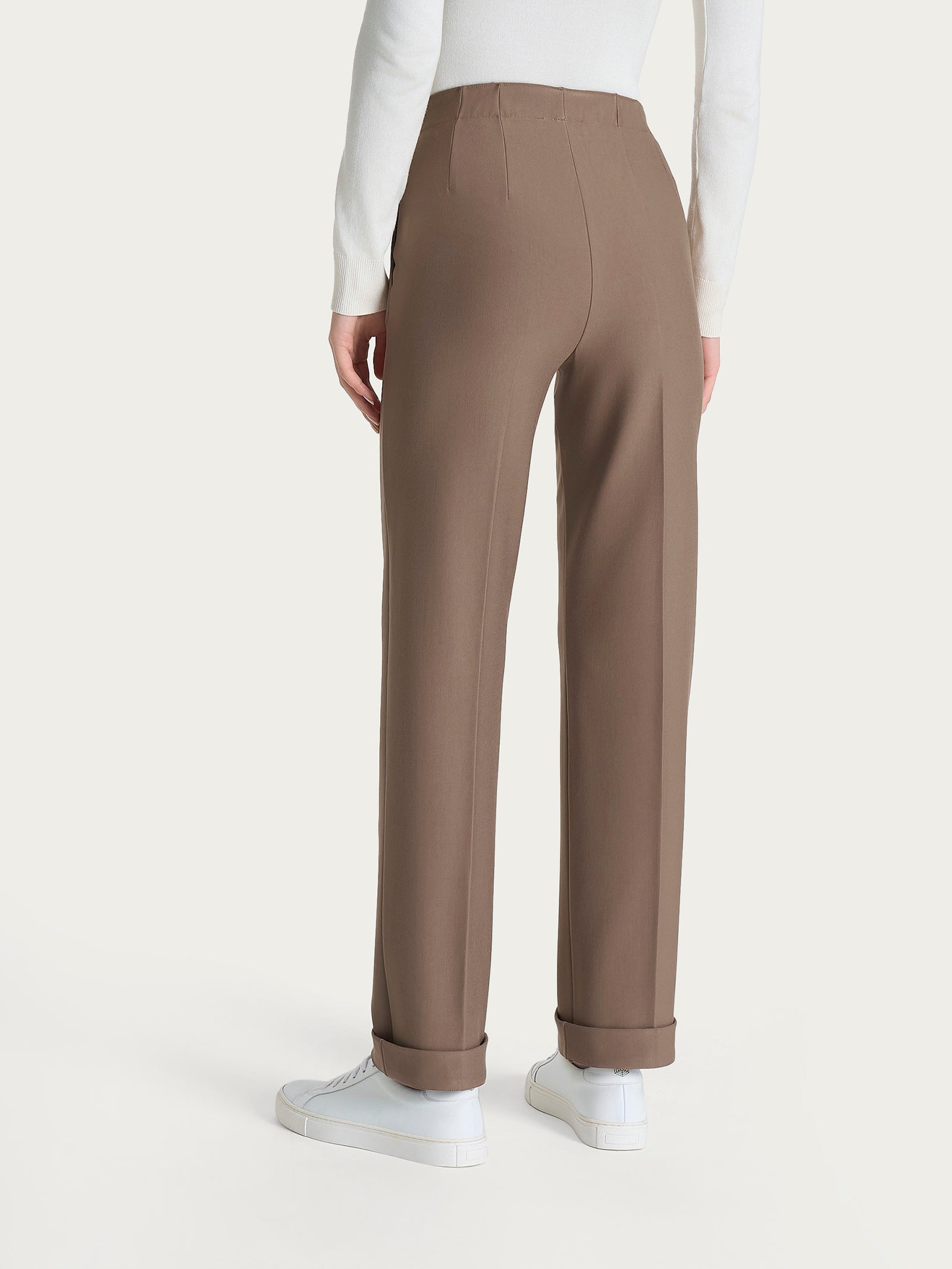 Ragno Compact Pantalone Dritto Pine Bark con Tasche