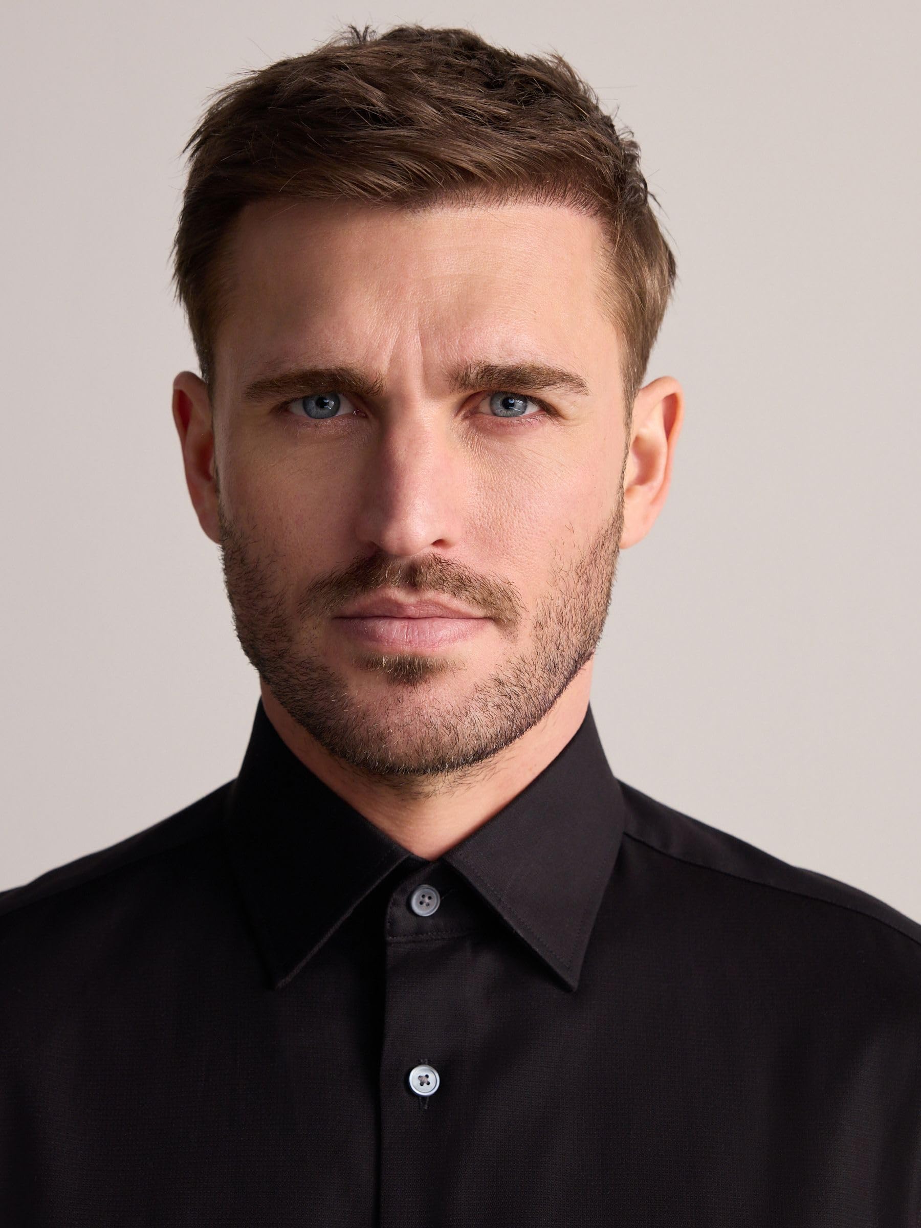 Next Signature Camicia Testurizzata Cotone Uomo