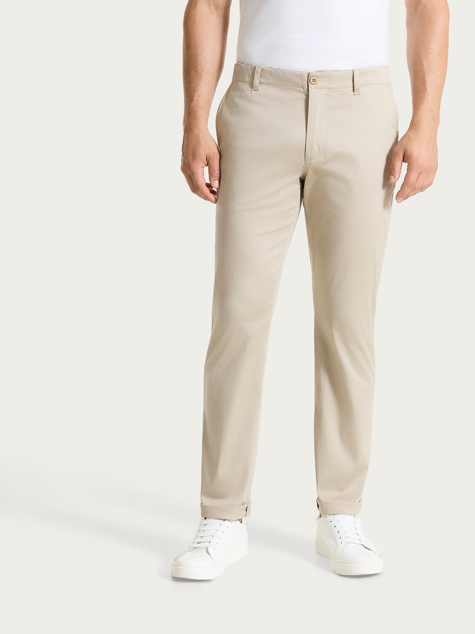 Ragno Satin Power Pantalone Chino Crockery Cotone