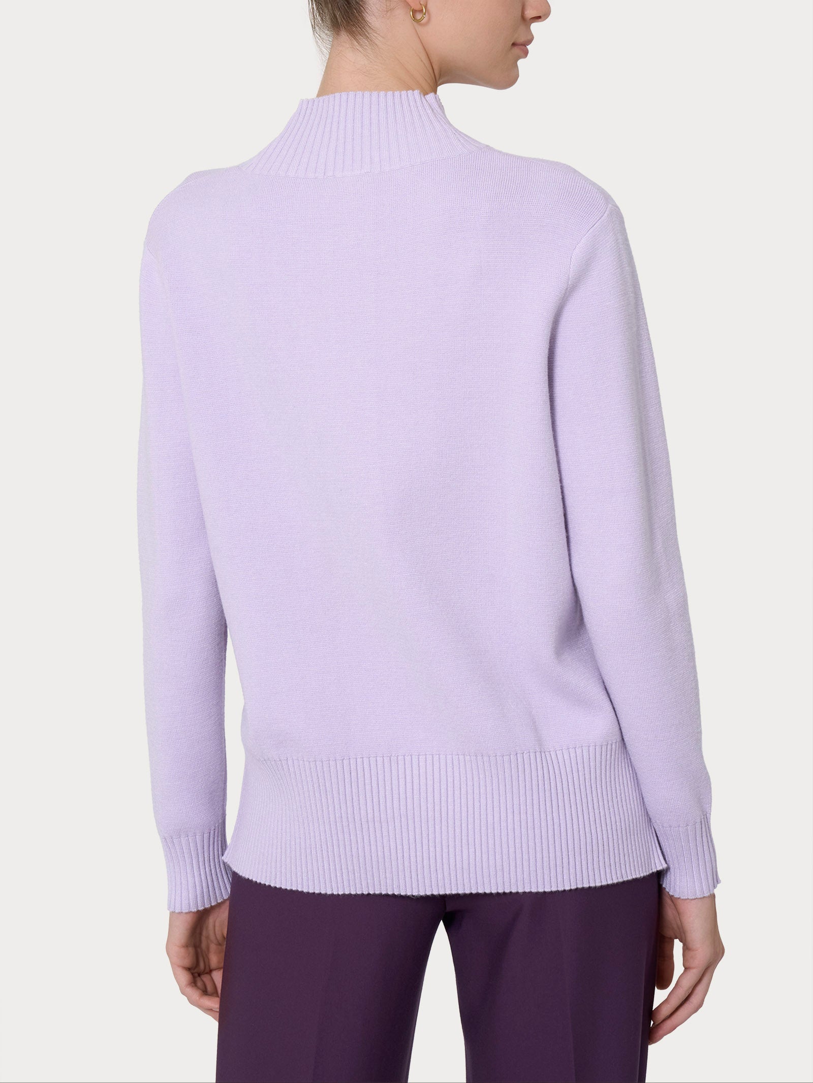 Ragno Four Seasons cardigan aperto Orchid Petal bottoni