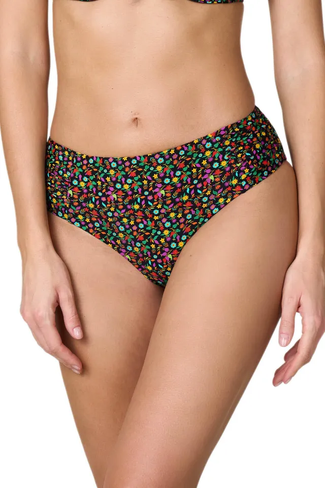 Goldenpoint Wonderland Slip Fianco Alto bikini floreale