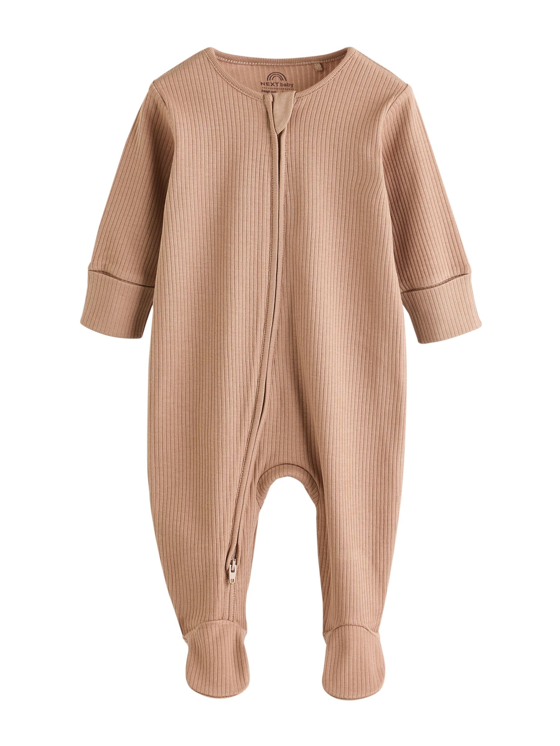 Next tutine neonato con zip 0 mesi confezione da 3 in cotone