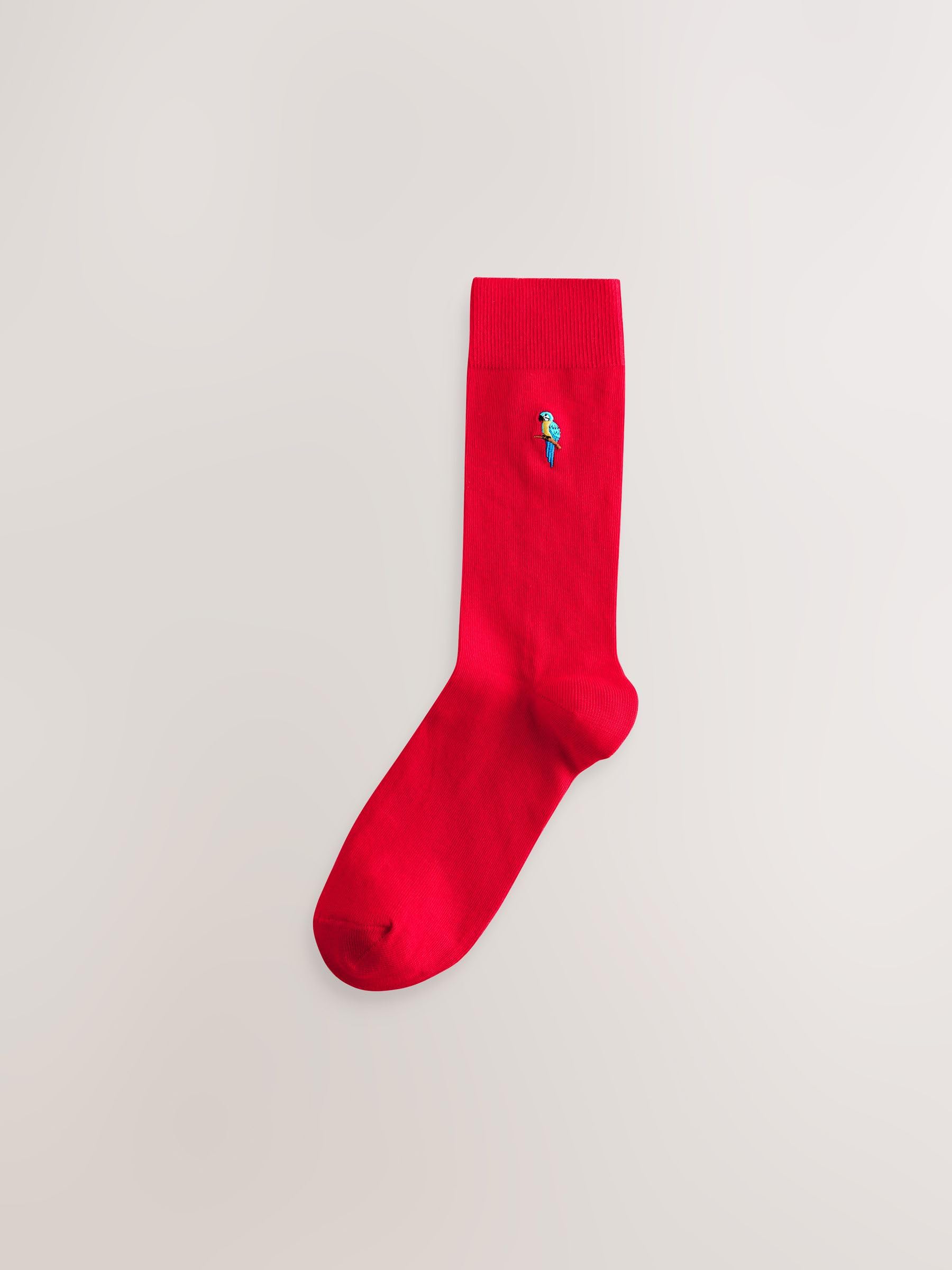 Next calzini uomo 39-43 8 paia ricamati vestibilità comoda
