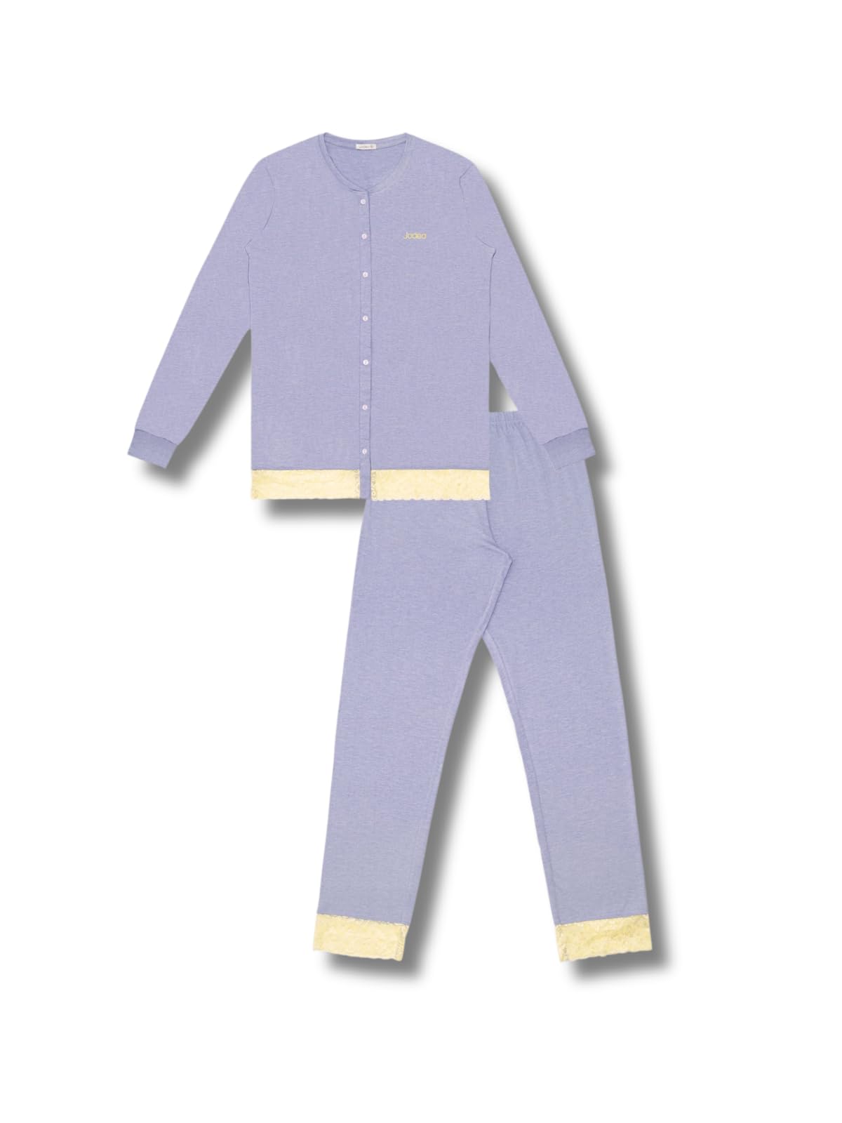 Lady C 3224 pigiama donna cotone leggero rosa fresco