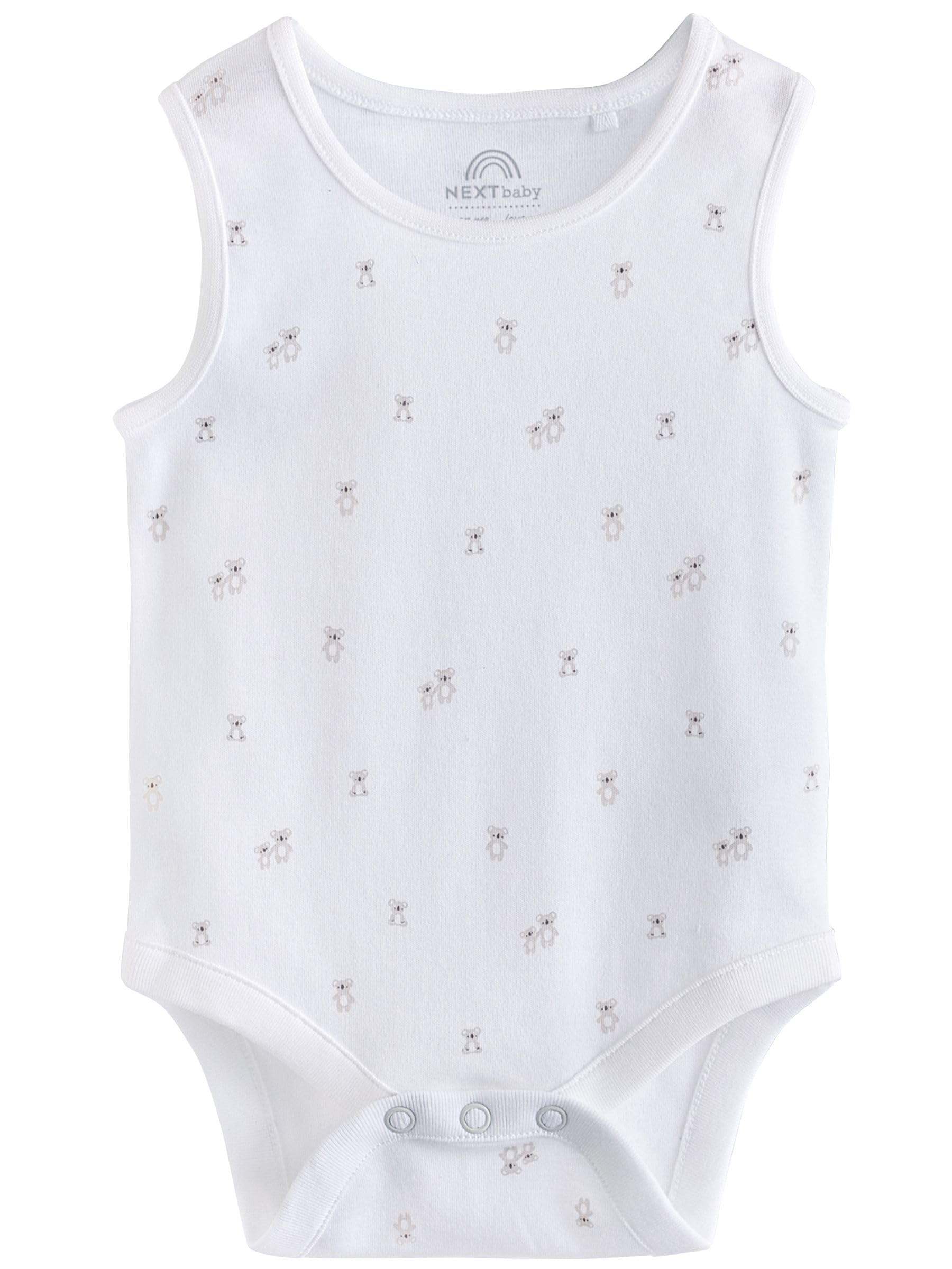 Geo Next Body Canotta Neonato 5 Pezzi Cotone Taglia 50