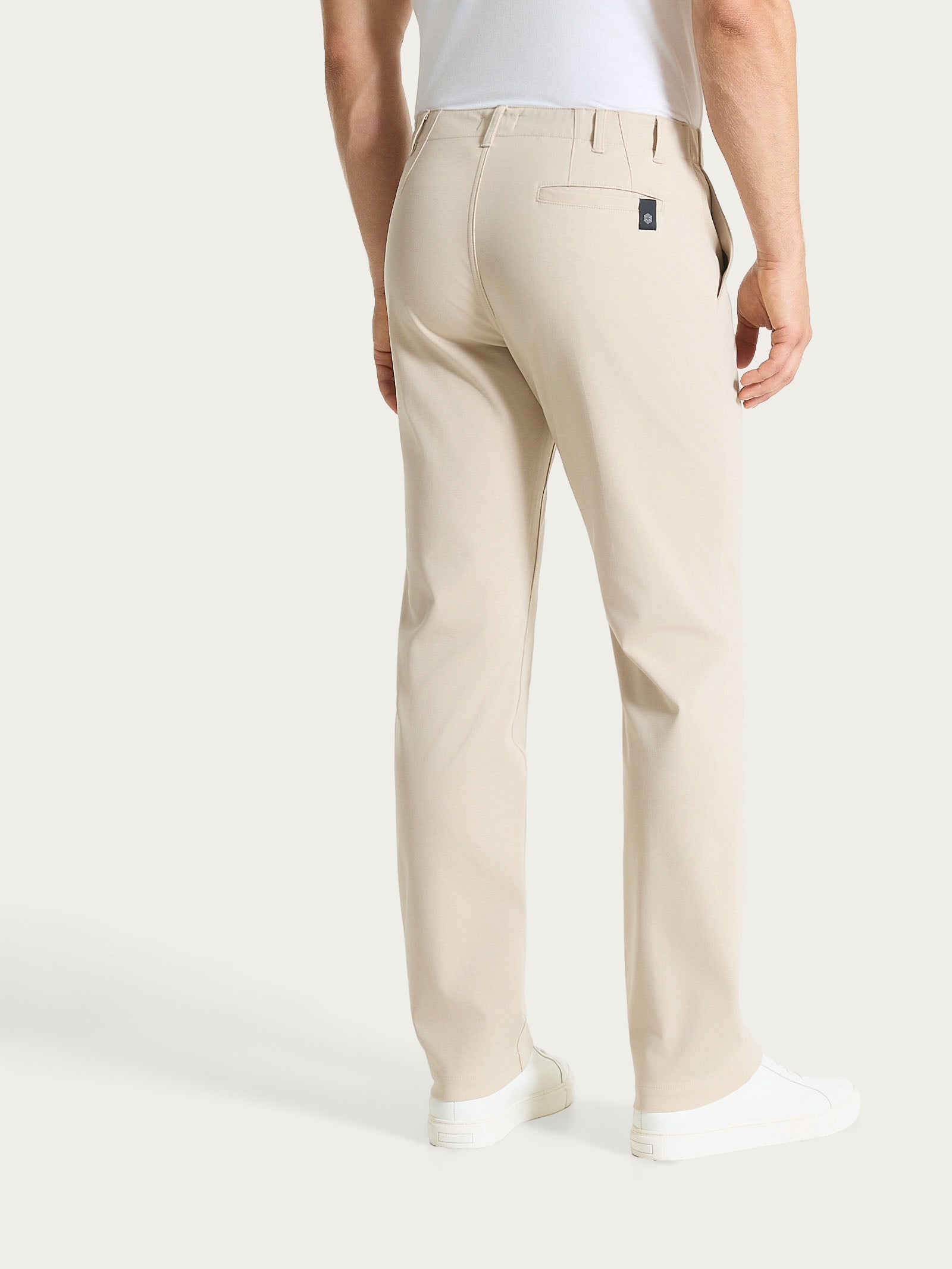 Ragno pantalone chino compact light plaza taupe