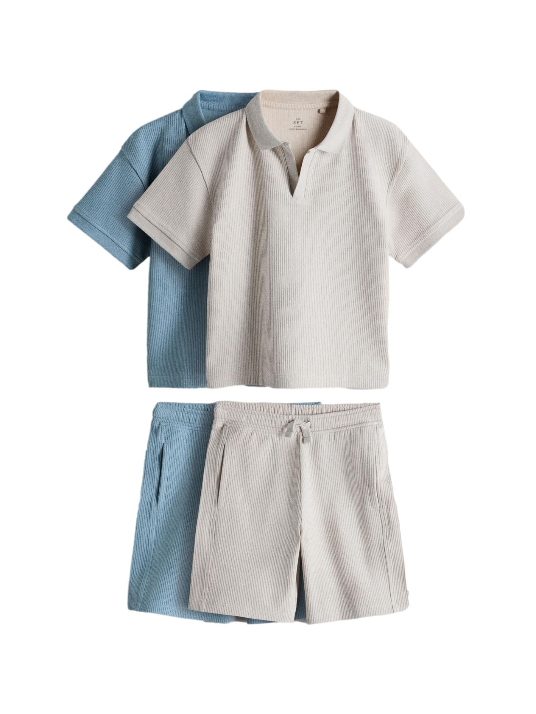 Geo Next The Set completo bambino a coste 2 pezzi blu/verde